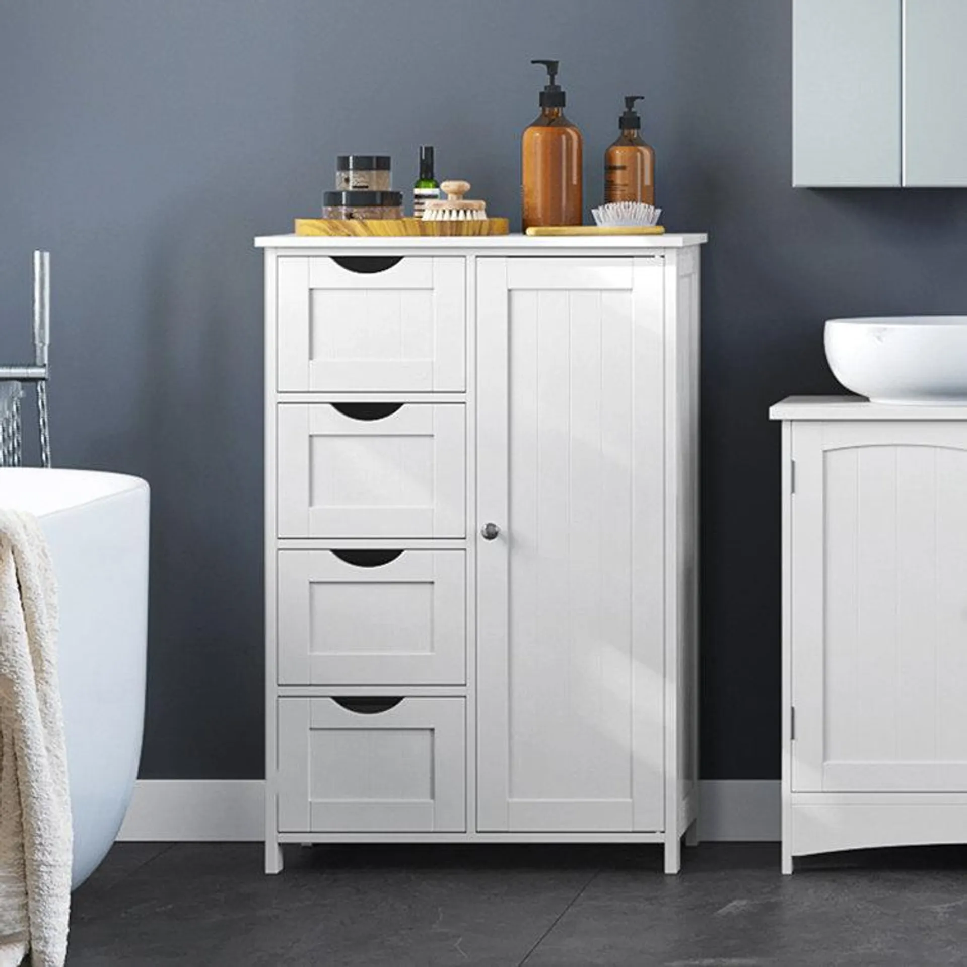 Manhattan Freestanding Bathroom Cabinet