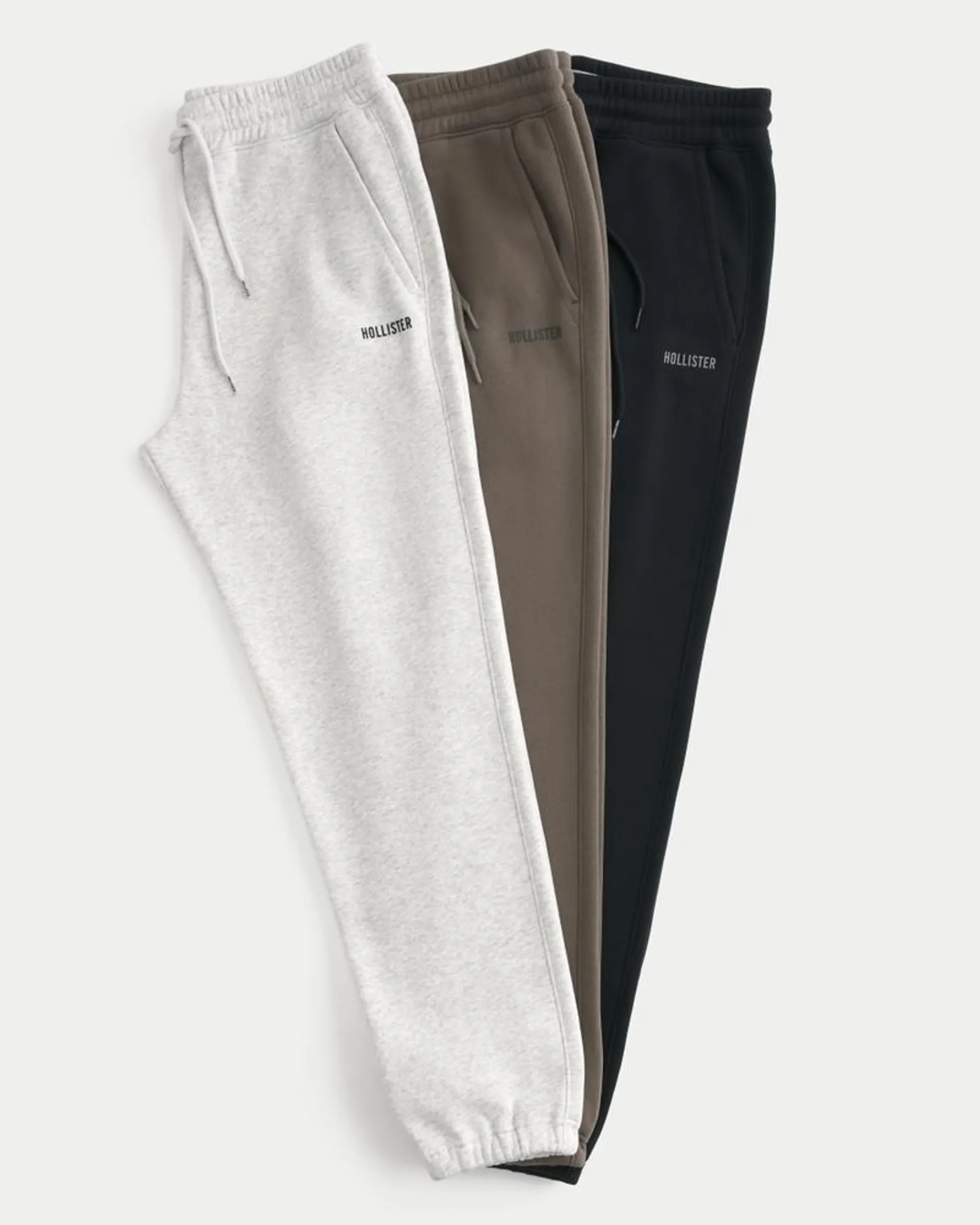 Relaxed Fleece Logo Jogger 3-Pack