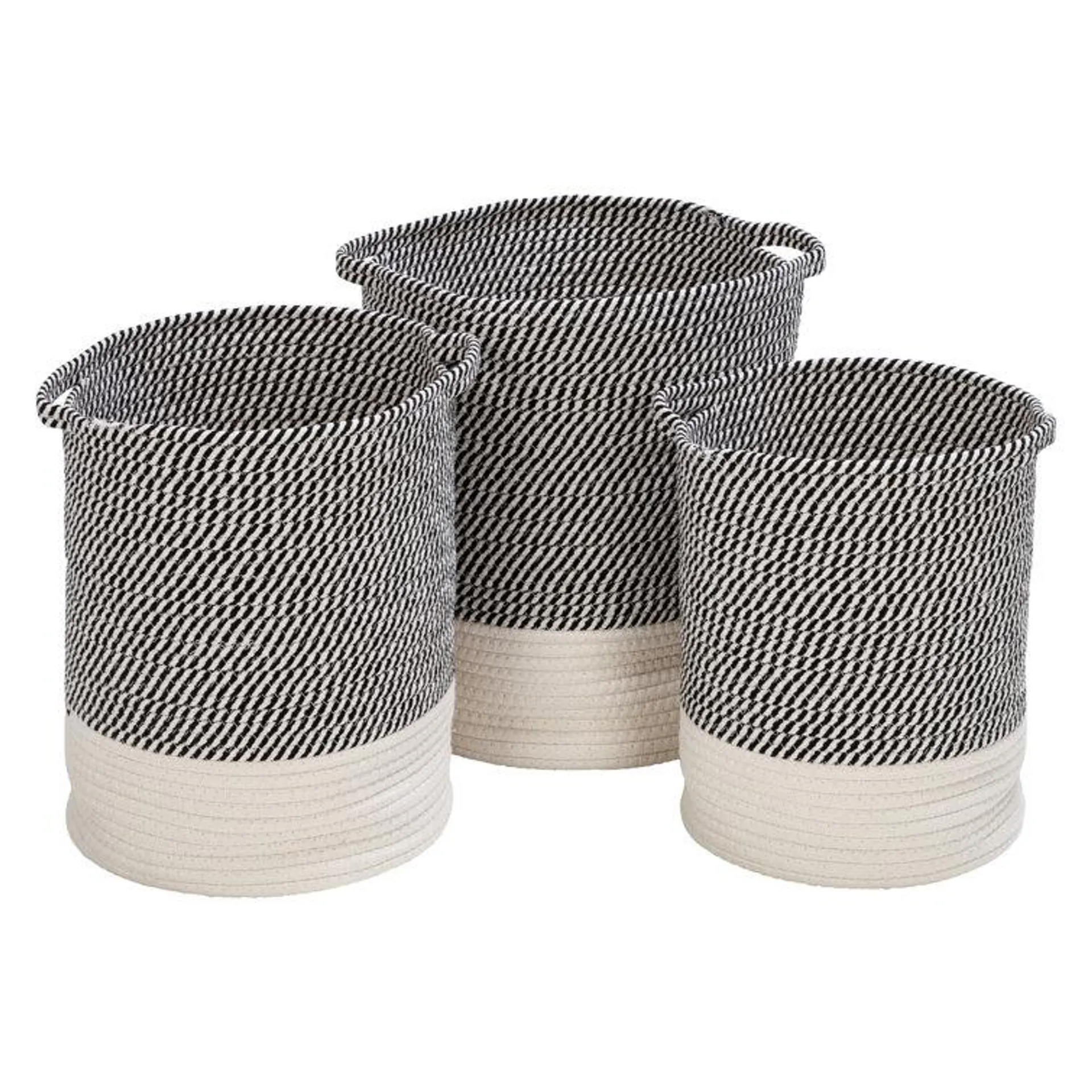 Nesting Fabric Basket - Set of 3 (Set of 3)