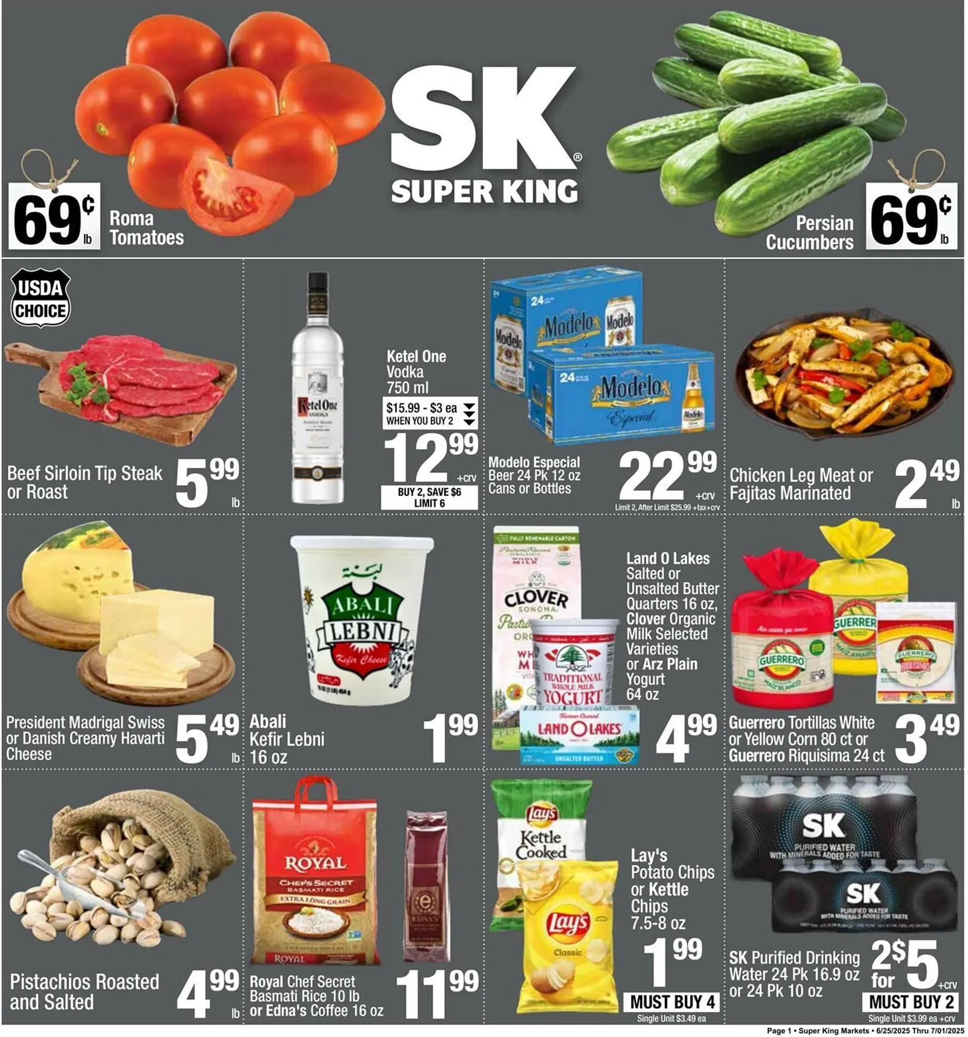 Weekly ad Super King Markets Weekly Ad from August 28 to September 11 2025 - Page 1
