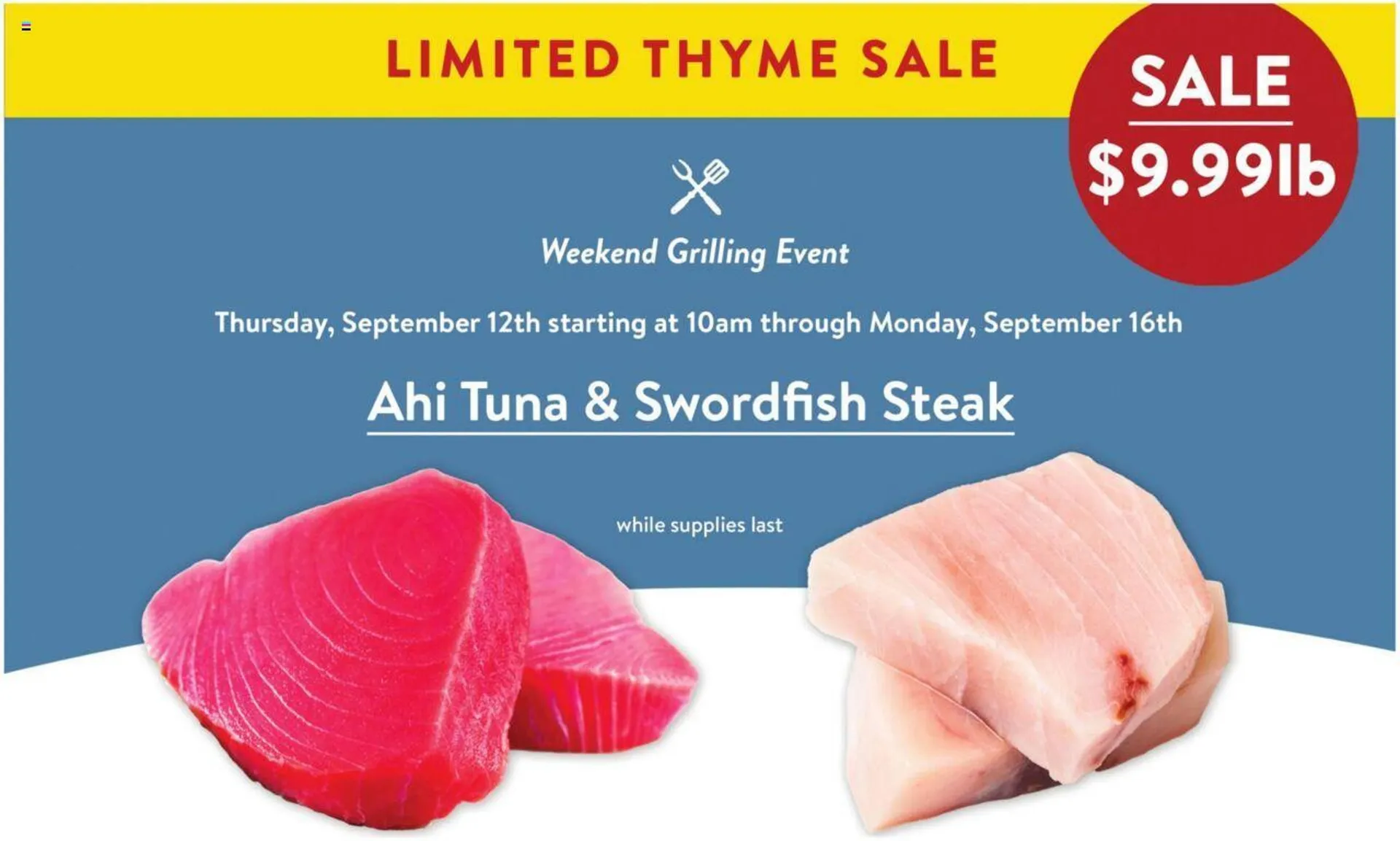 Fresh Thyme Weekly Ad - 1