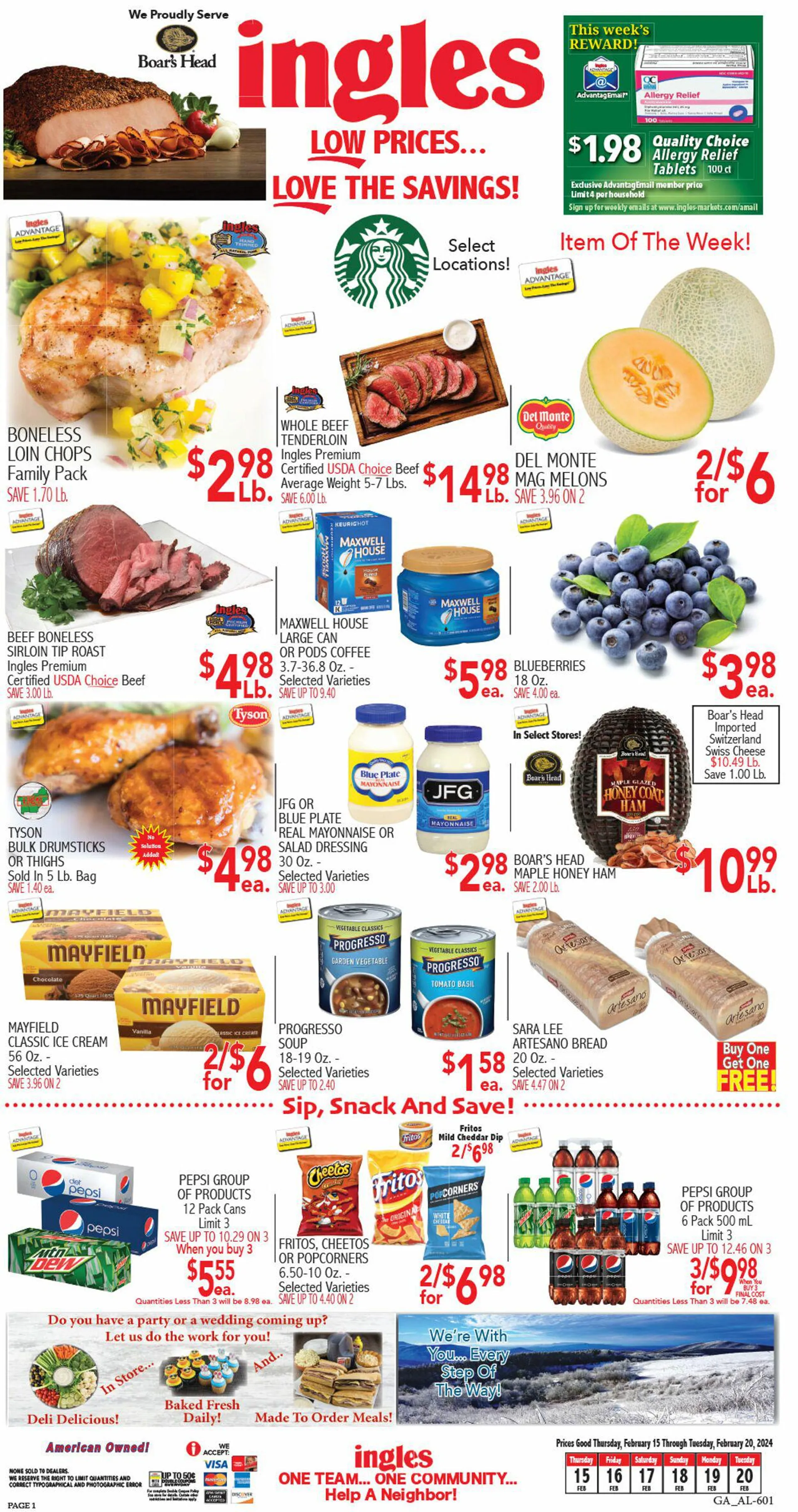 Weekly ad Ingles Current weekly ad from February 15 to February 20 2024 - Page 