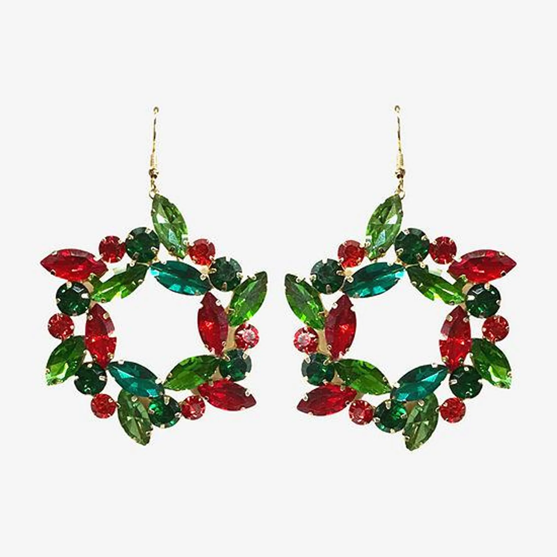 Bijoux Bar Wreath Drop Earrings