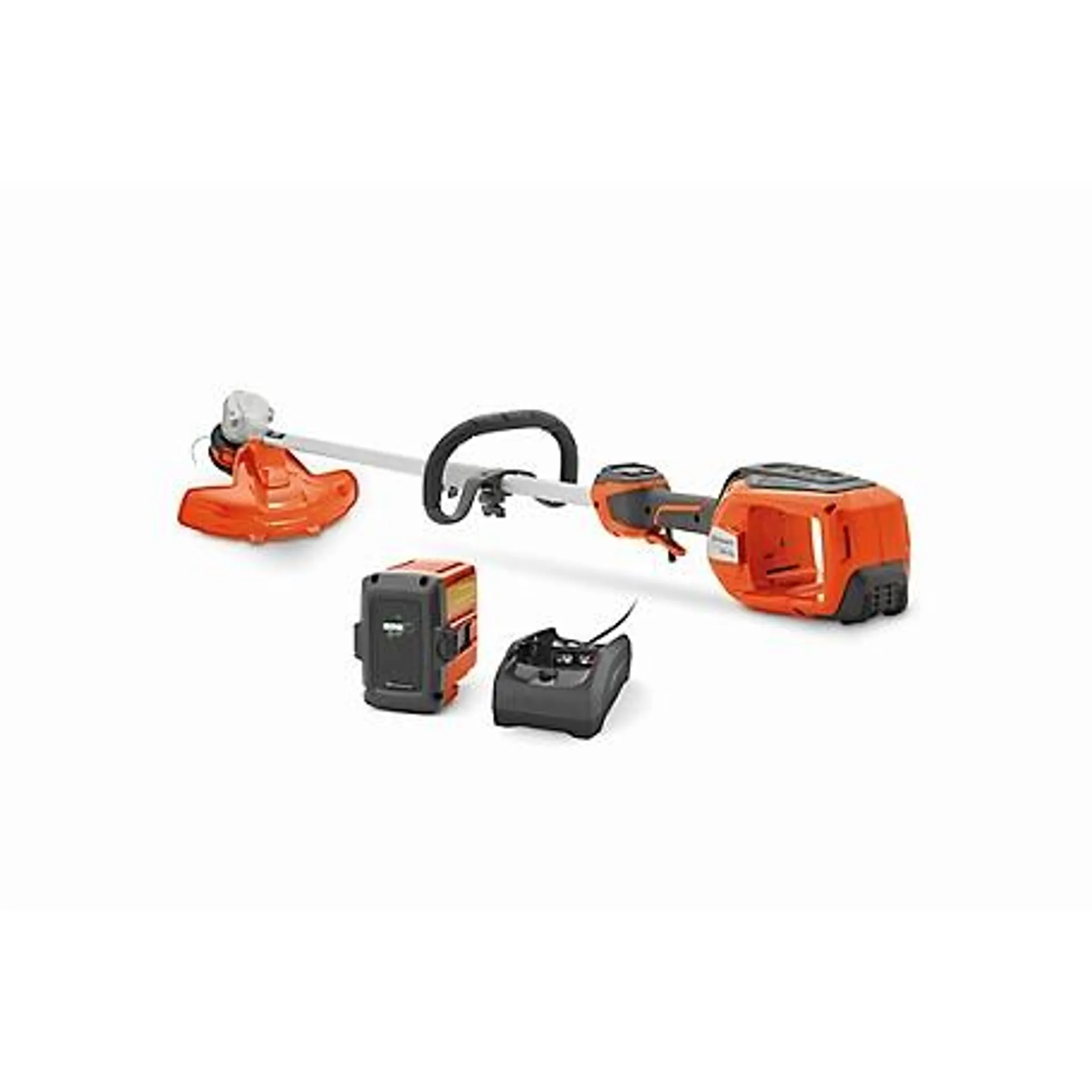 Husqvarna 16 in. 40V 4Ah Cordless Weed Eater, Straight Battery String Trimmer, Battery and Charger Included