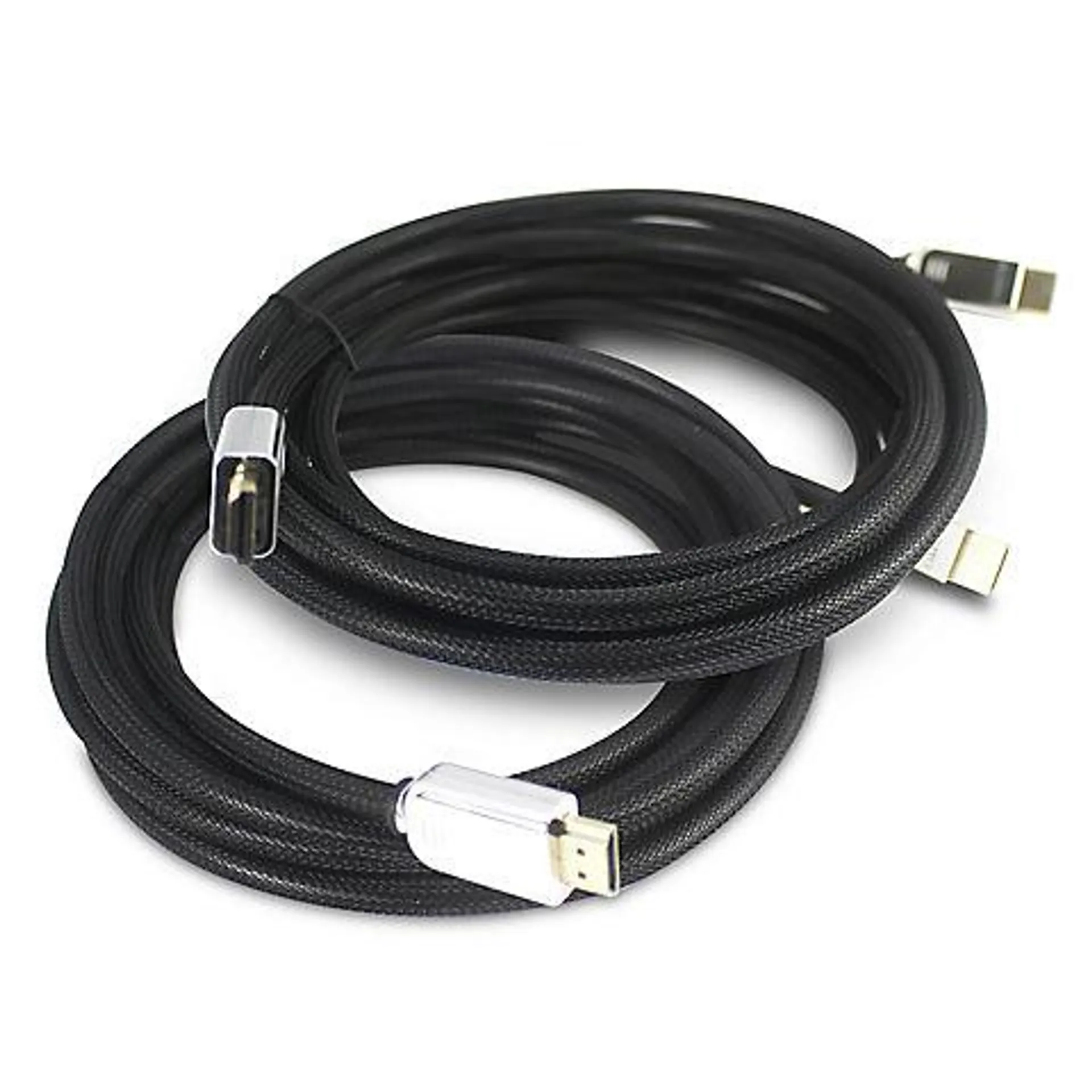 Magnavox 12' High Speed Braided HDMI Cable with Ethernet, 2 pk.