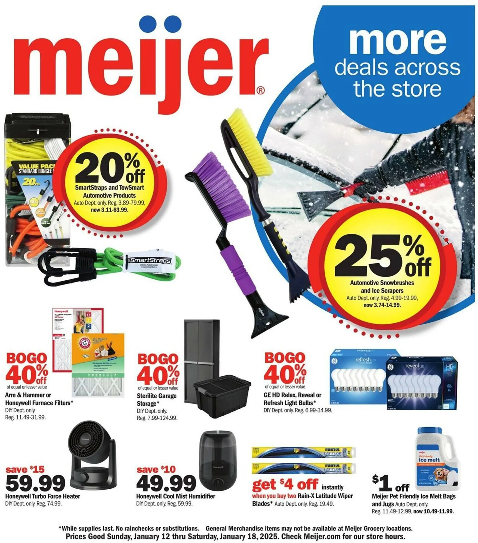 Meijer Weekly Ad - 1