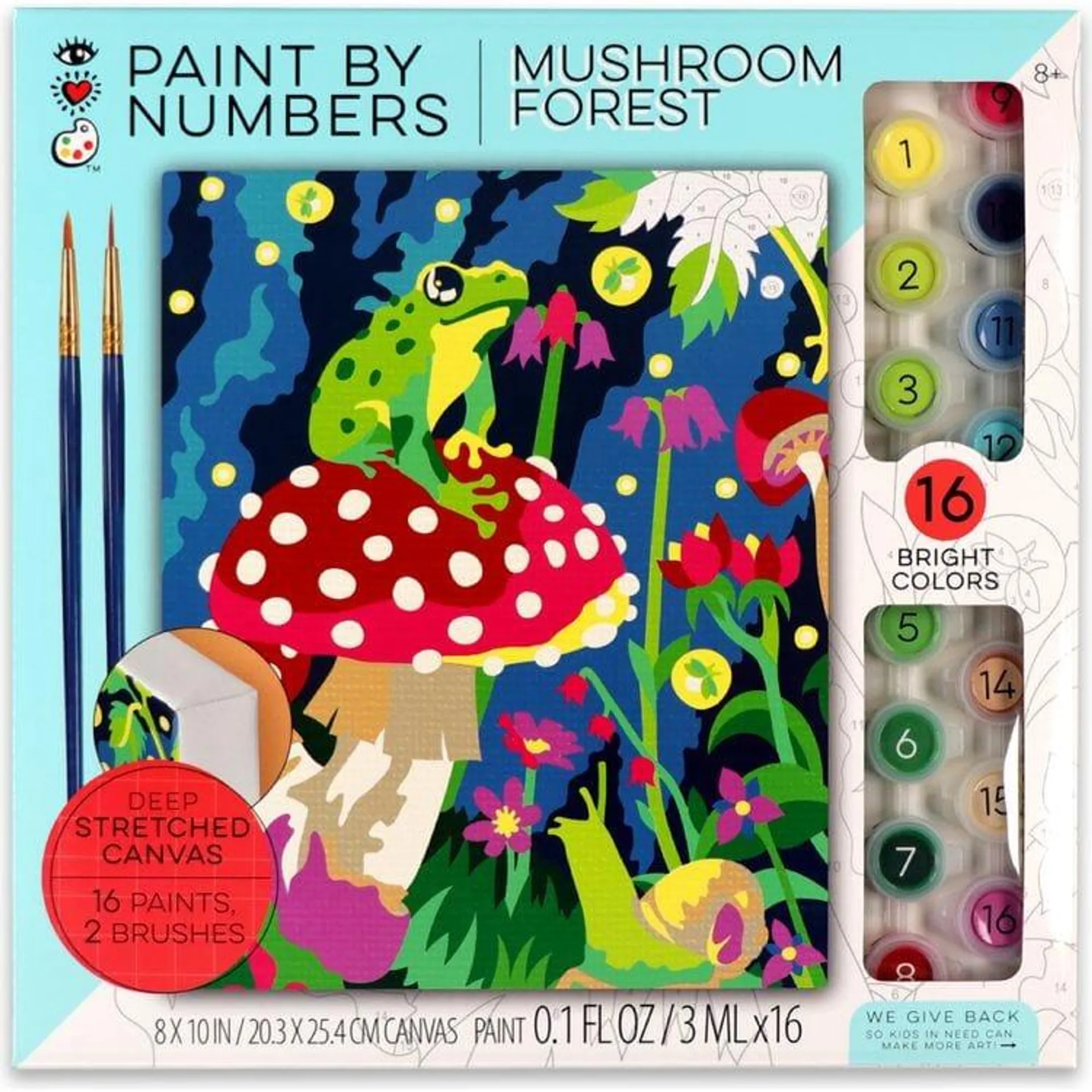 Paint By Numbers- Mushroom Forest