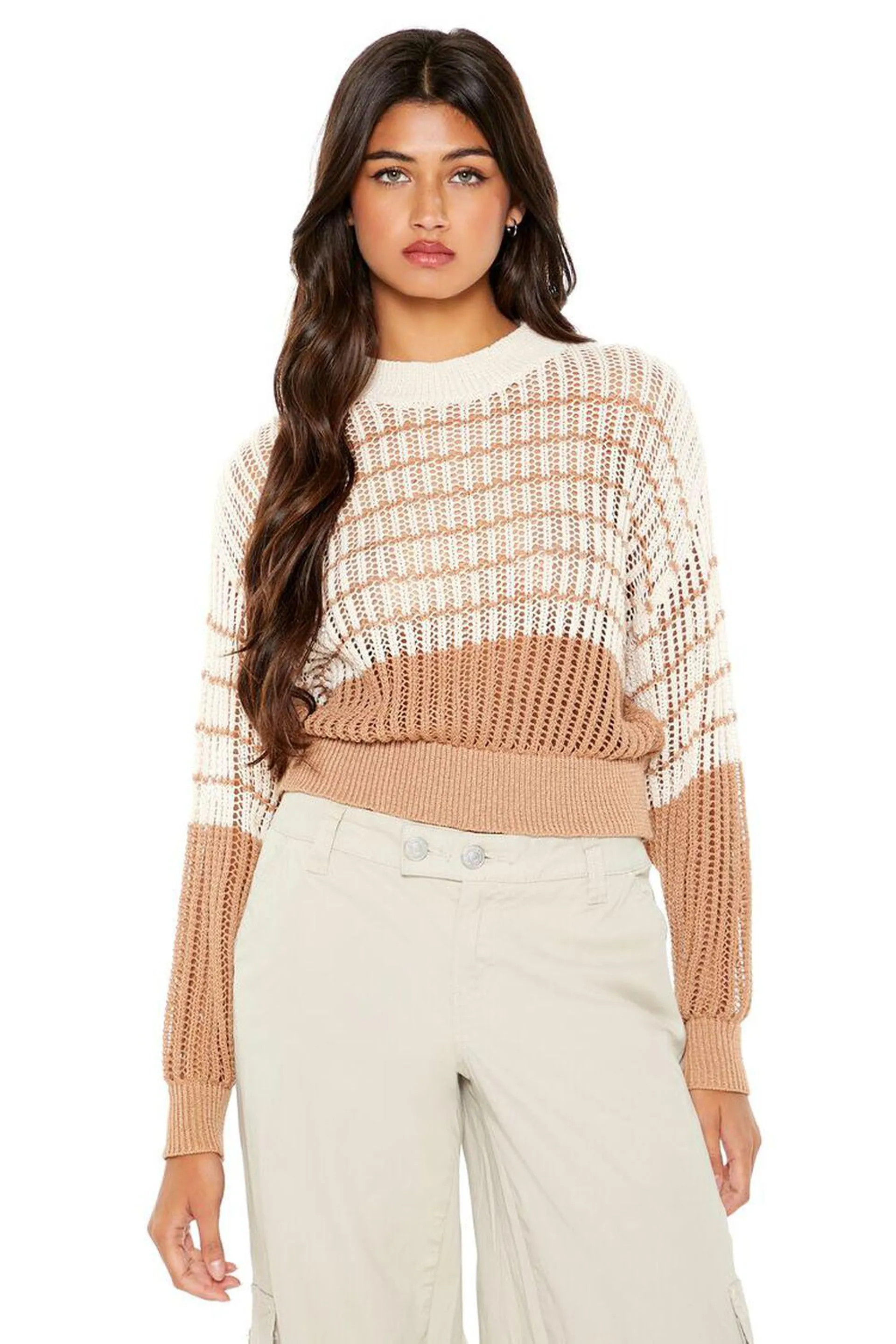 Striped & Colorblock Sweater