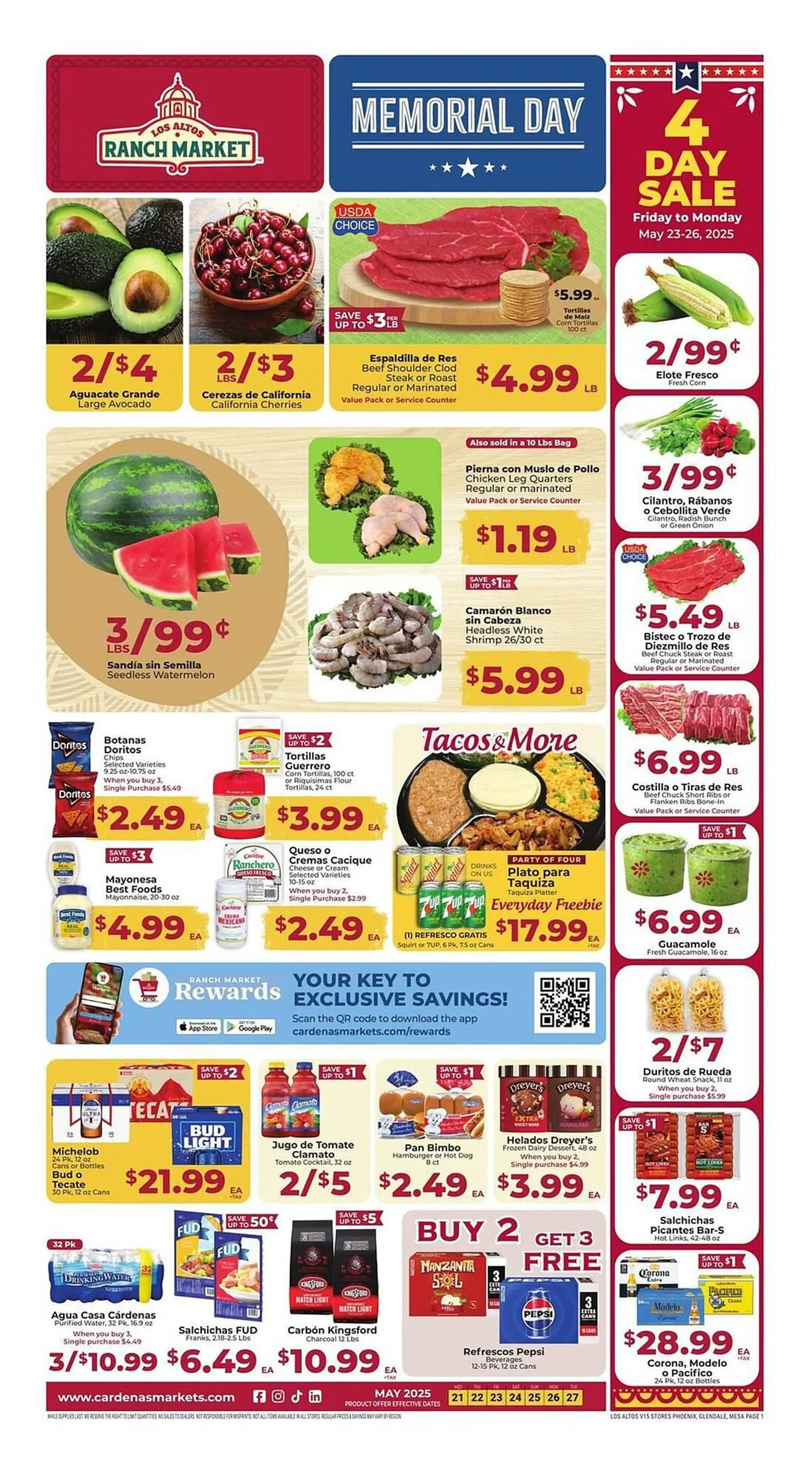 Los Altos Ranch Market Weekly Ad - 1