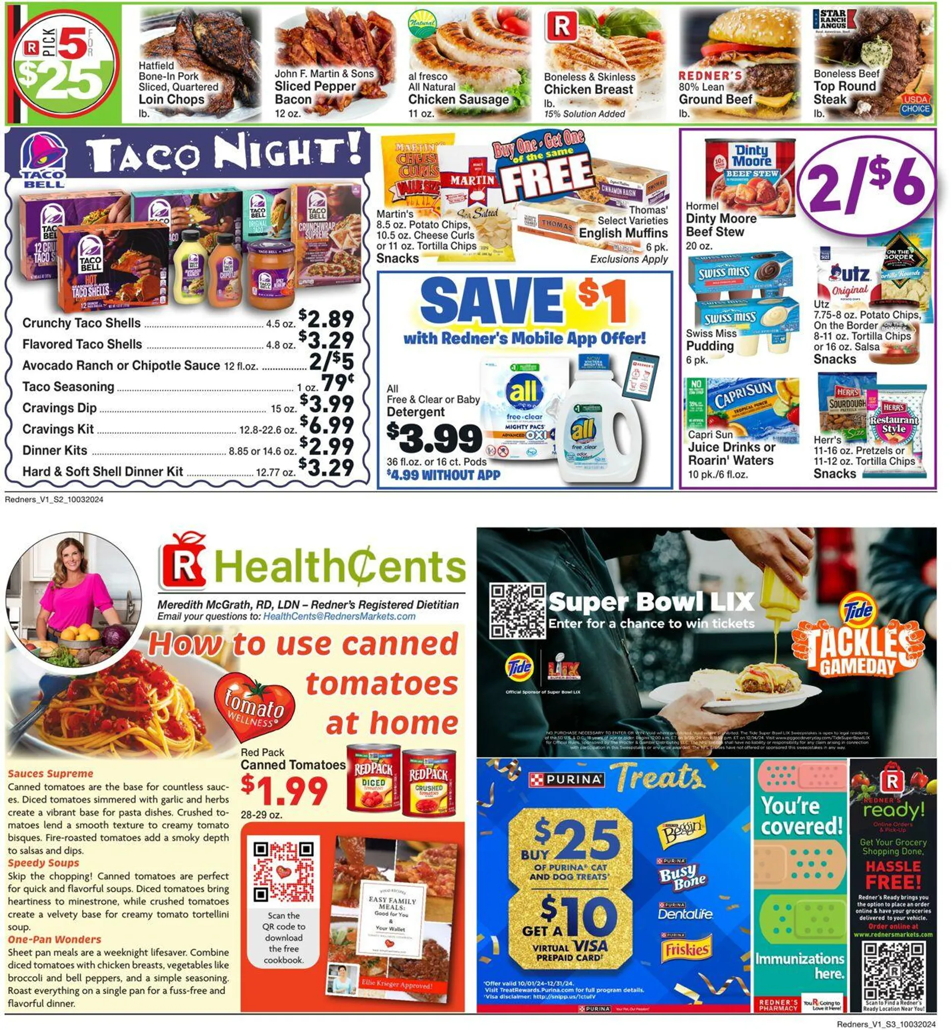 Weekly ad Redner’s Warehouse Market Current weekly ad from October 3 to October 9 2024 - Page 3