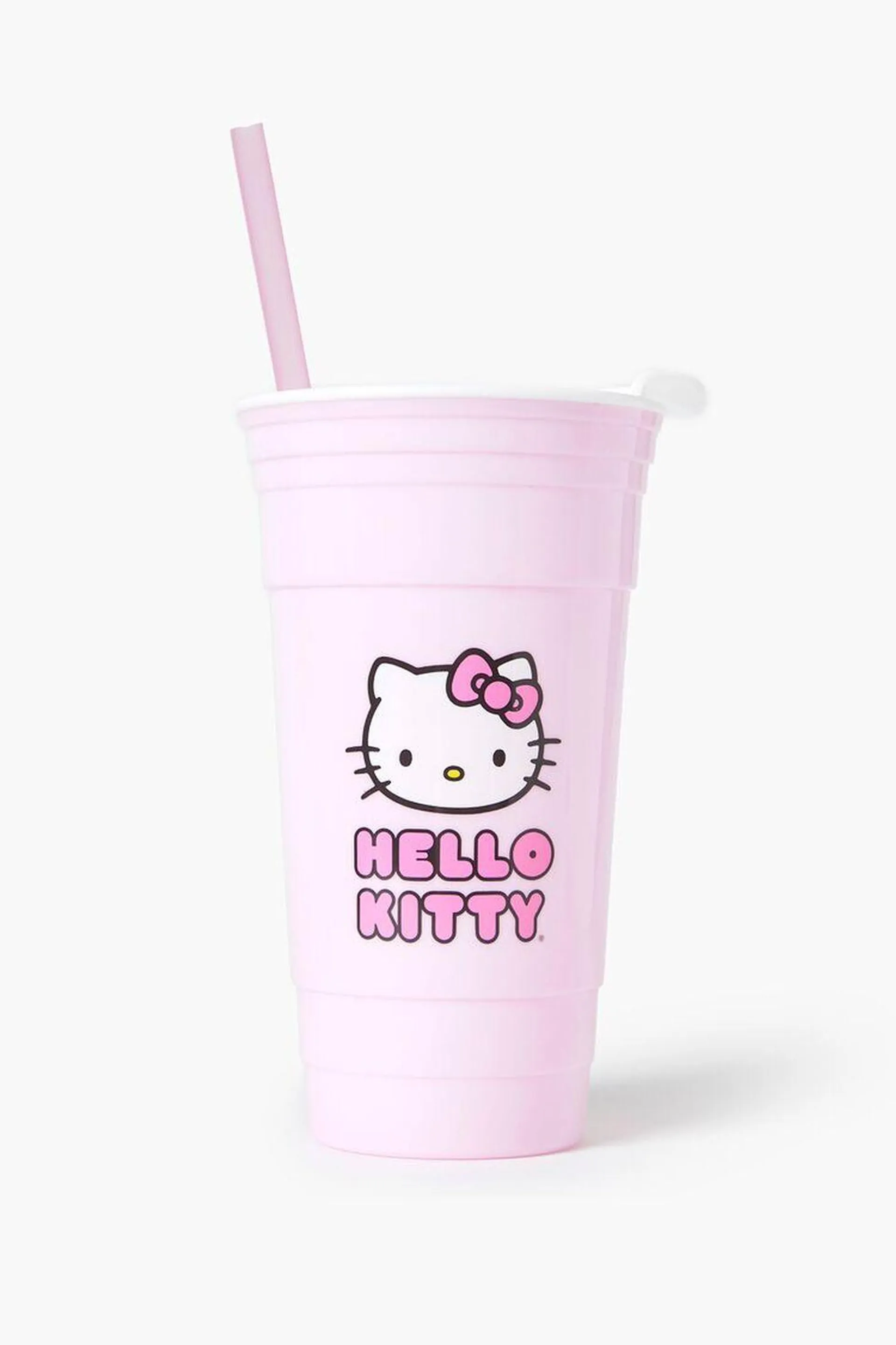 Hello Kitty Tumbler Lid & Straw Set