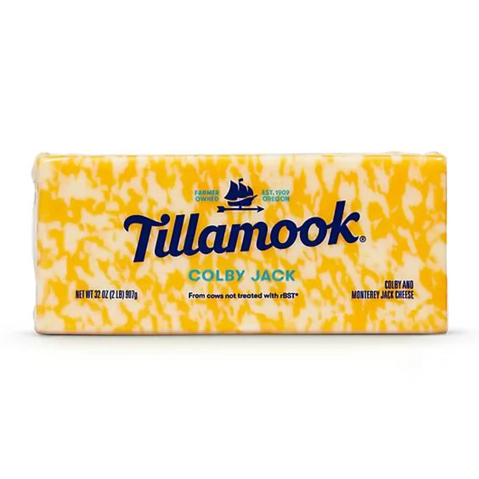 Tillamook Colby Jack Cheese Block - 2 Lb