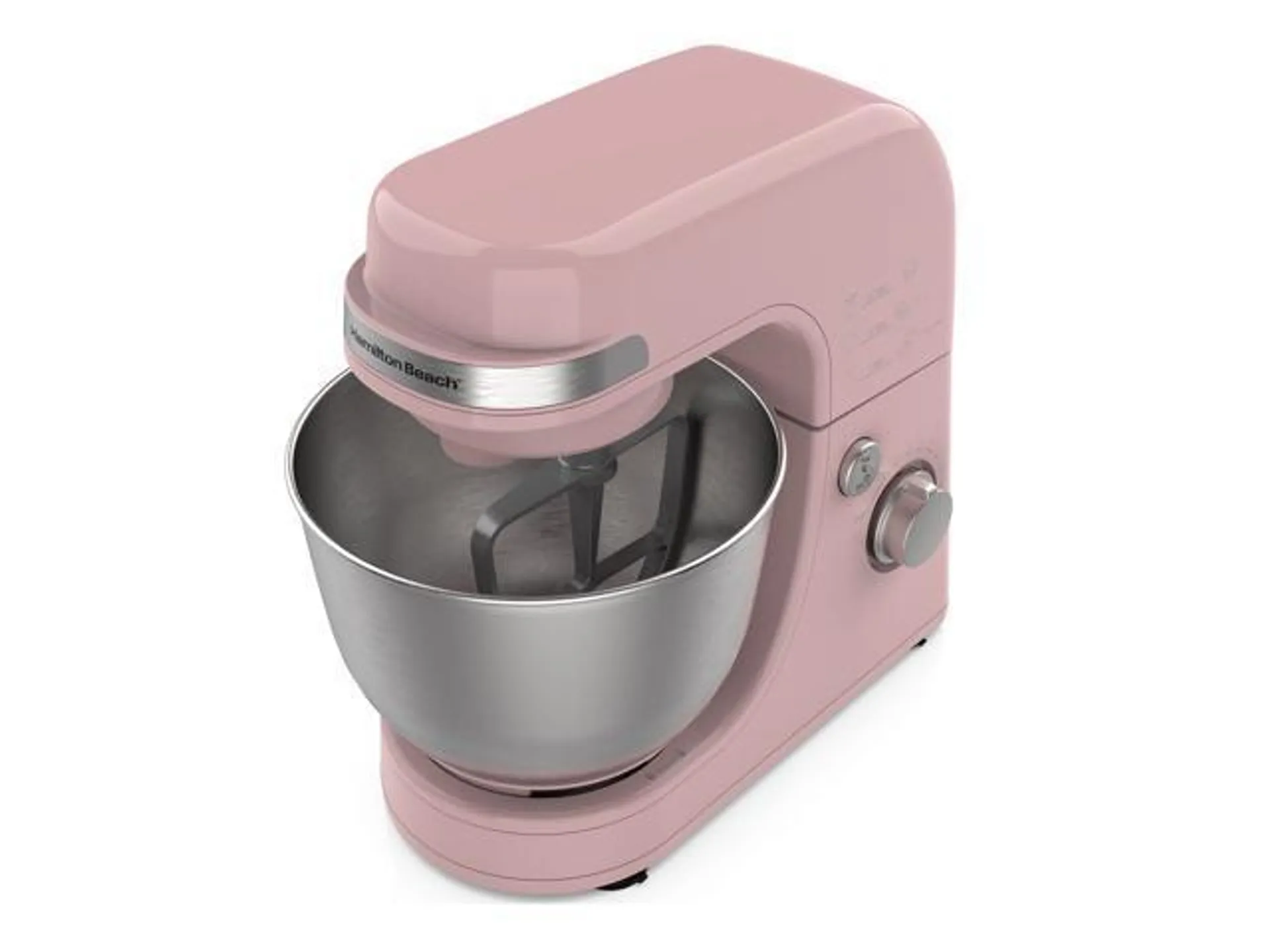 Hamilton Beach 63386 Stand Mixer 7 Speeds 4 Quart Capacity Rose