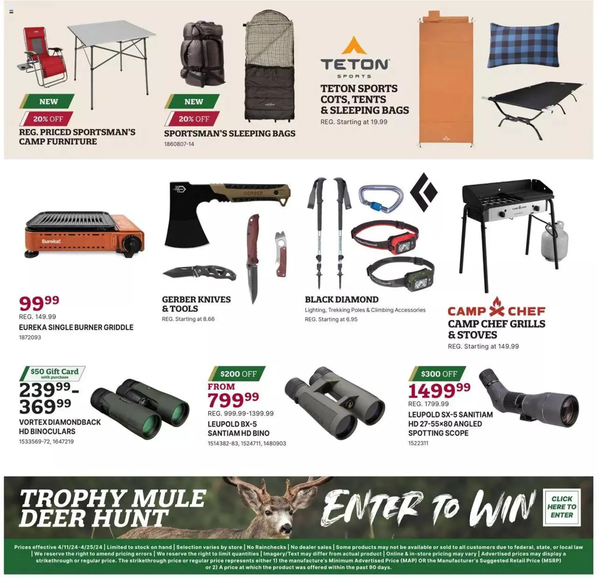 Weekly ad Sportsmans Warehouse - Alaska Circular - NY from April 11 to April 25 2024 - Page 4