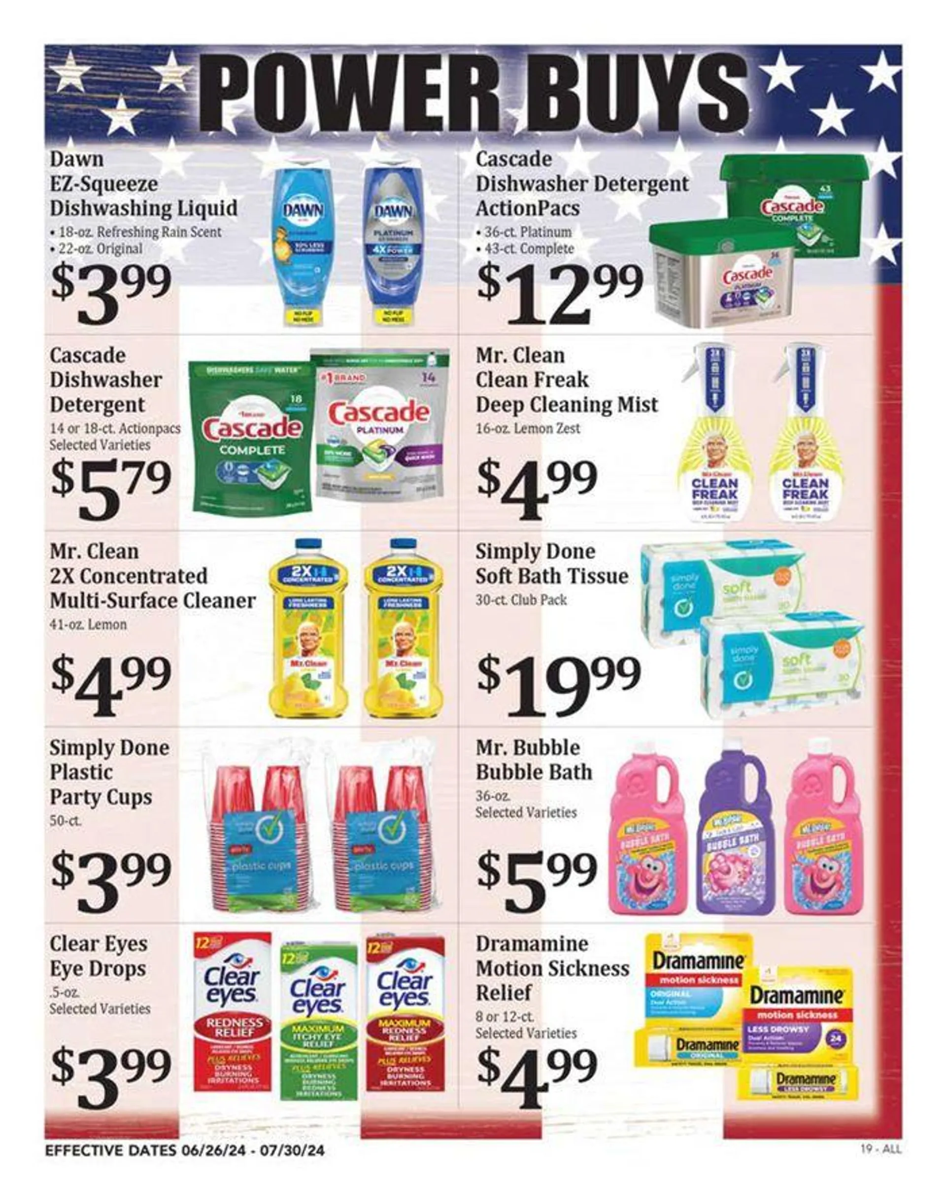 Weekly ad Rosauers Monthly Power Buys from June 26 to July 30 2024 - Page 19