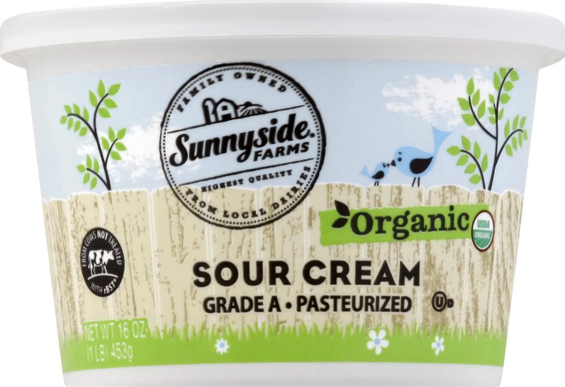 Sunnyside Farms Sour Cream, Organic