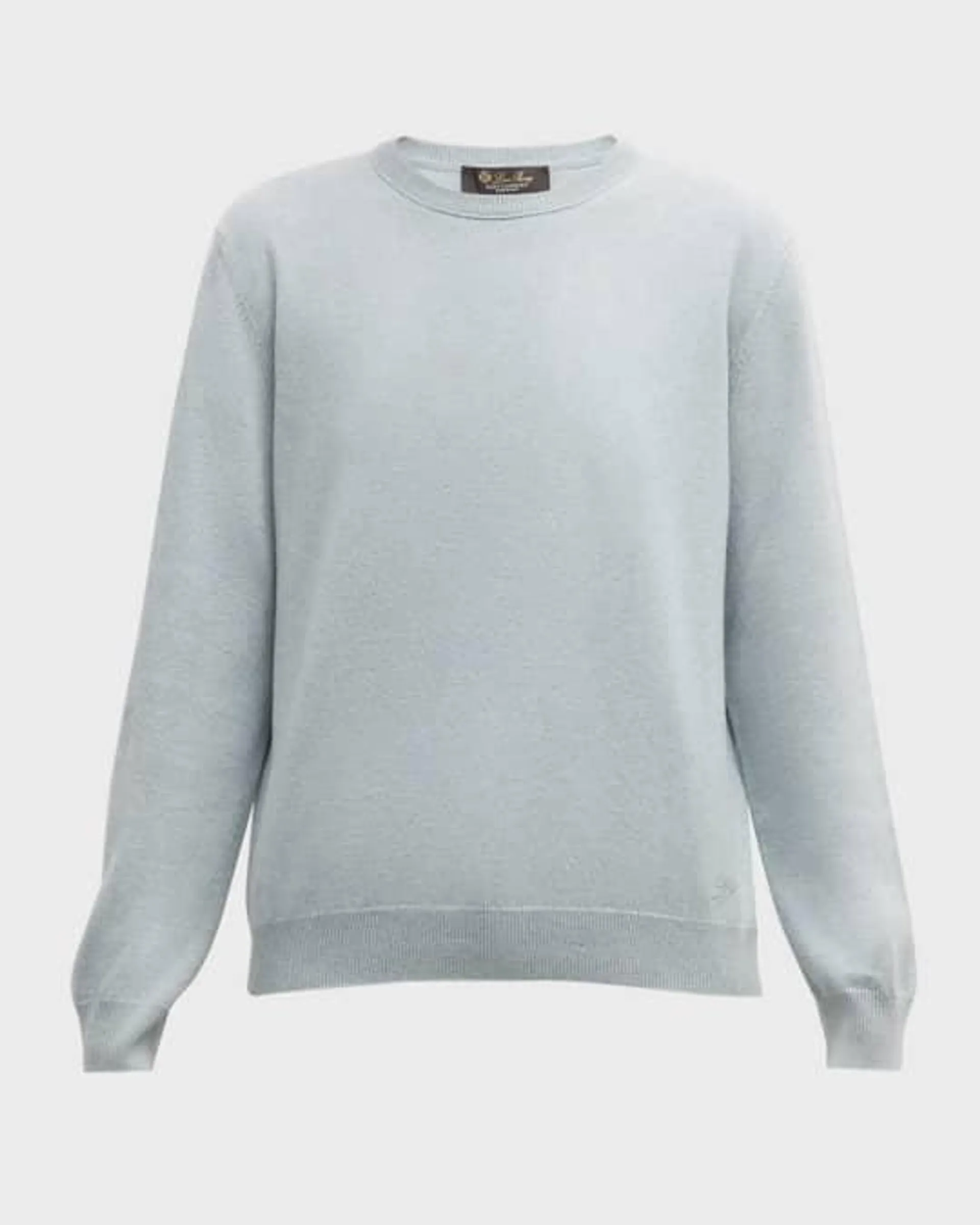 Arona Long-Sleeve Cashmere Crewneck Sweater