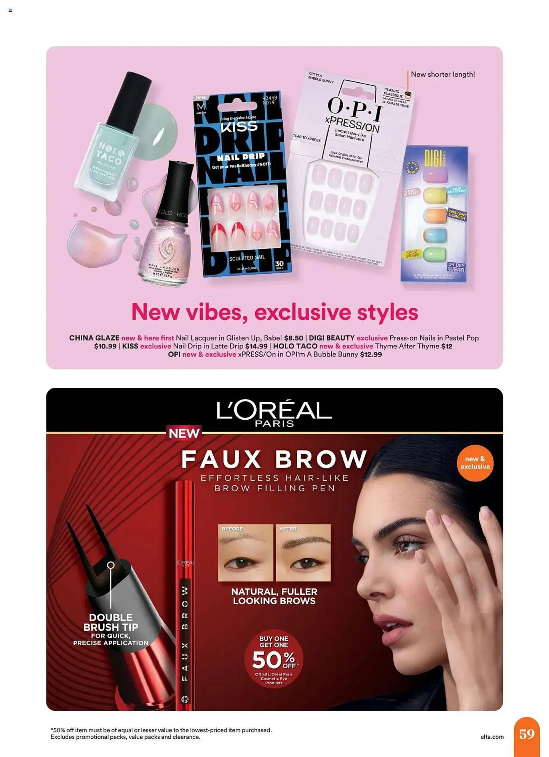 Weekly ad Ulta Beauty Weekly Ad from April 20 to May 11 2025 - Page 59