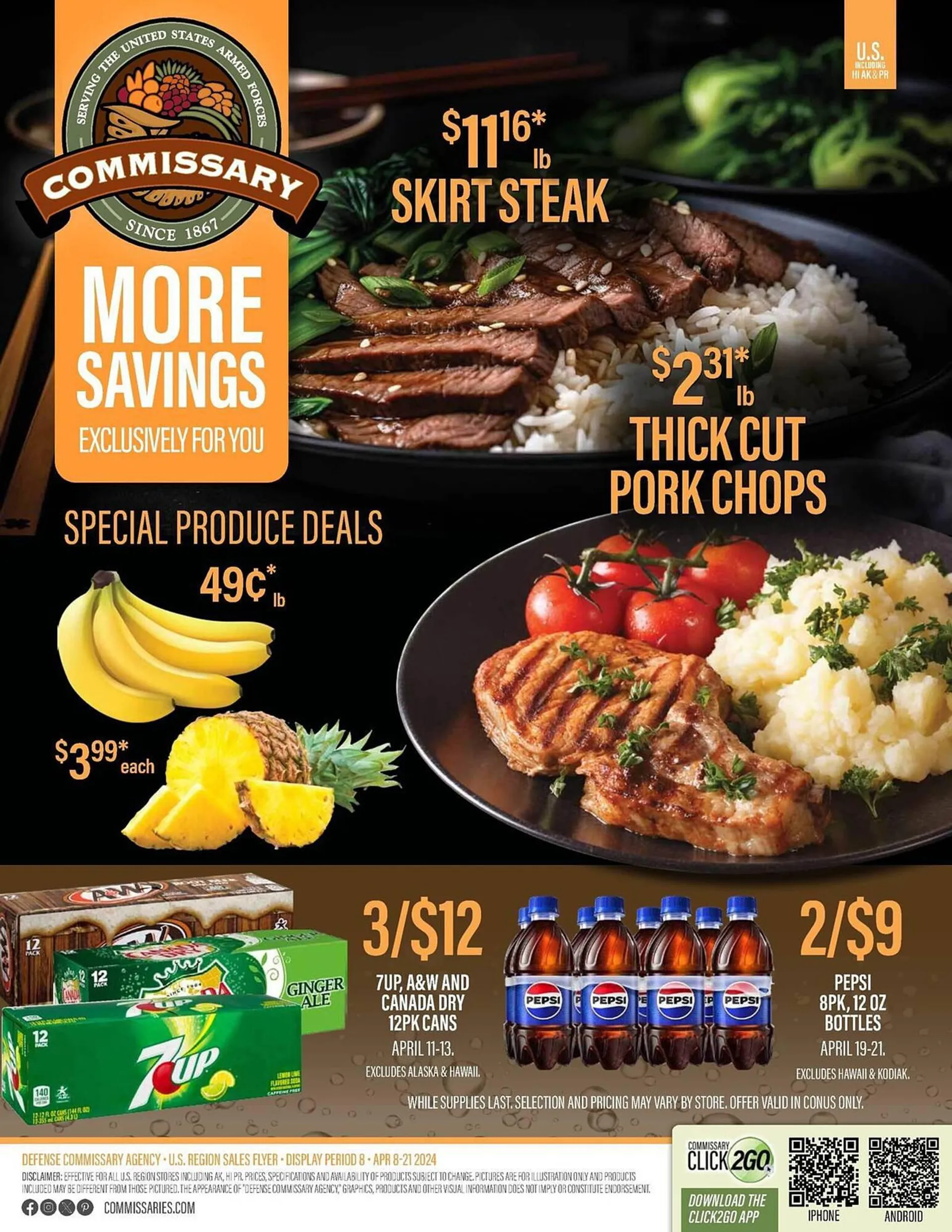 Weekly ad Commissary Weekly Ad from April 8 to April 21 2024 - Page 