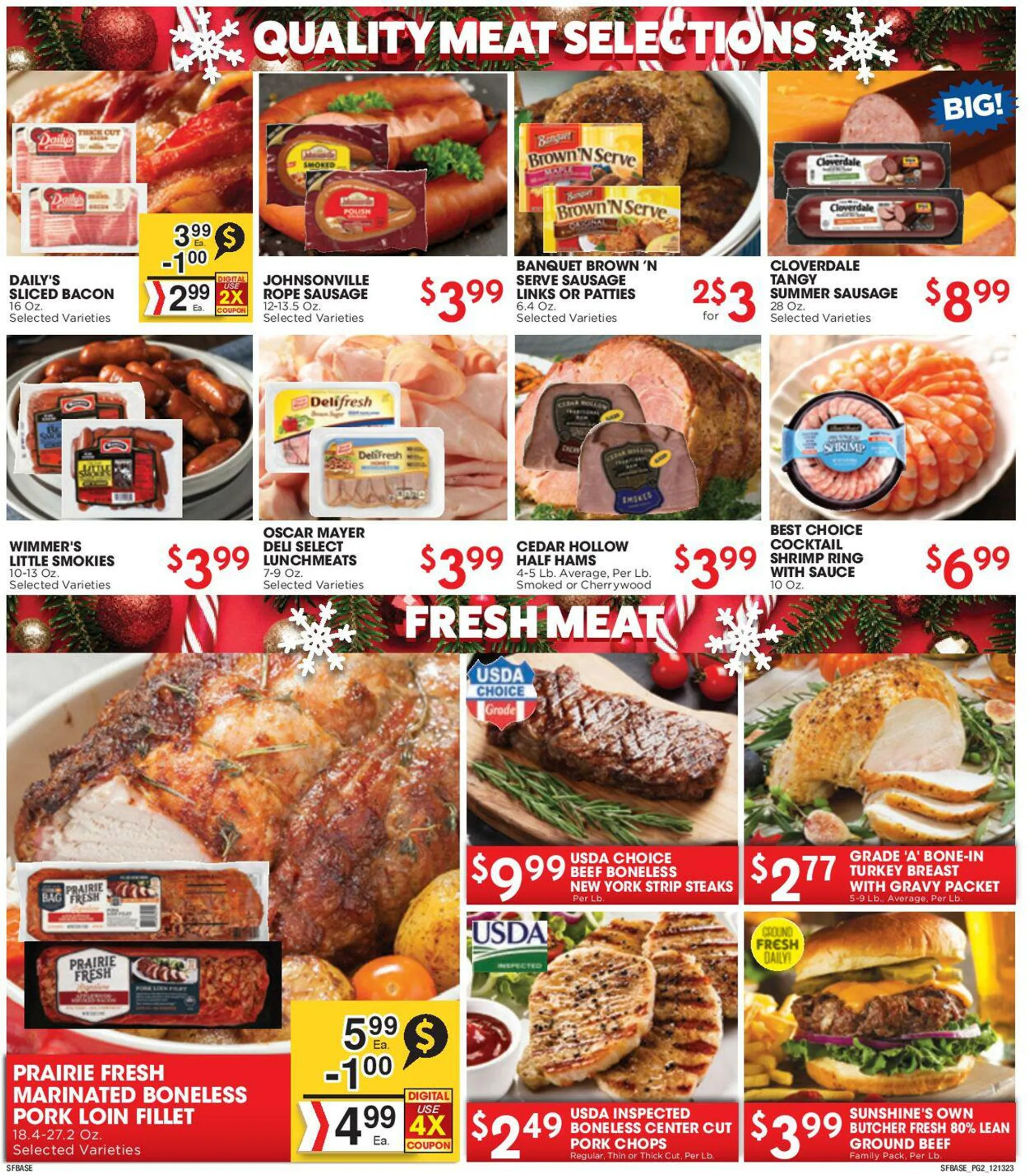 Weekly ad Sunshine Foods from December 13 to December 26 2023 - Page 2