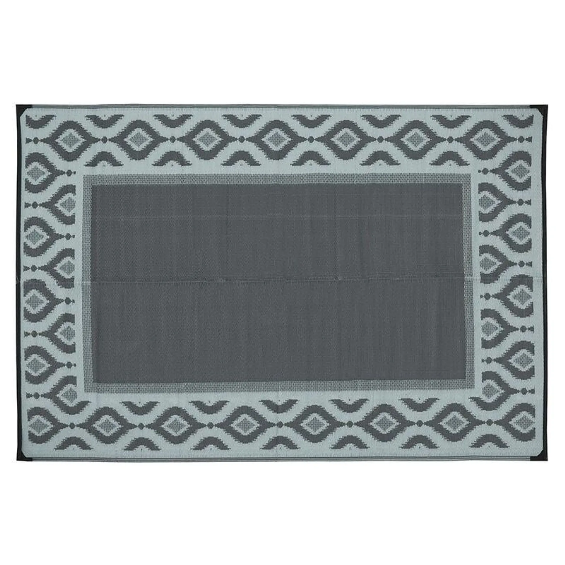 Venture Forward Reversible RV Patio Mat, IKAT Design