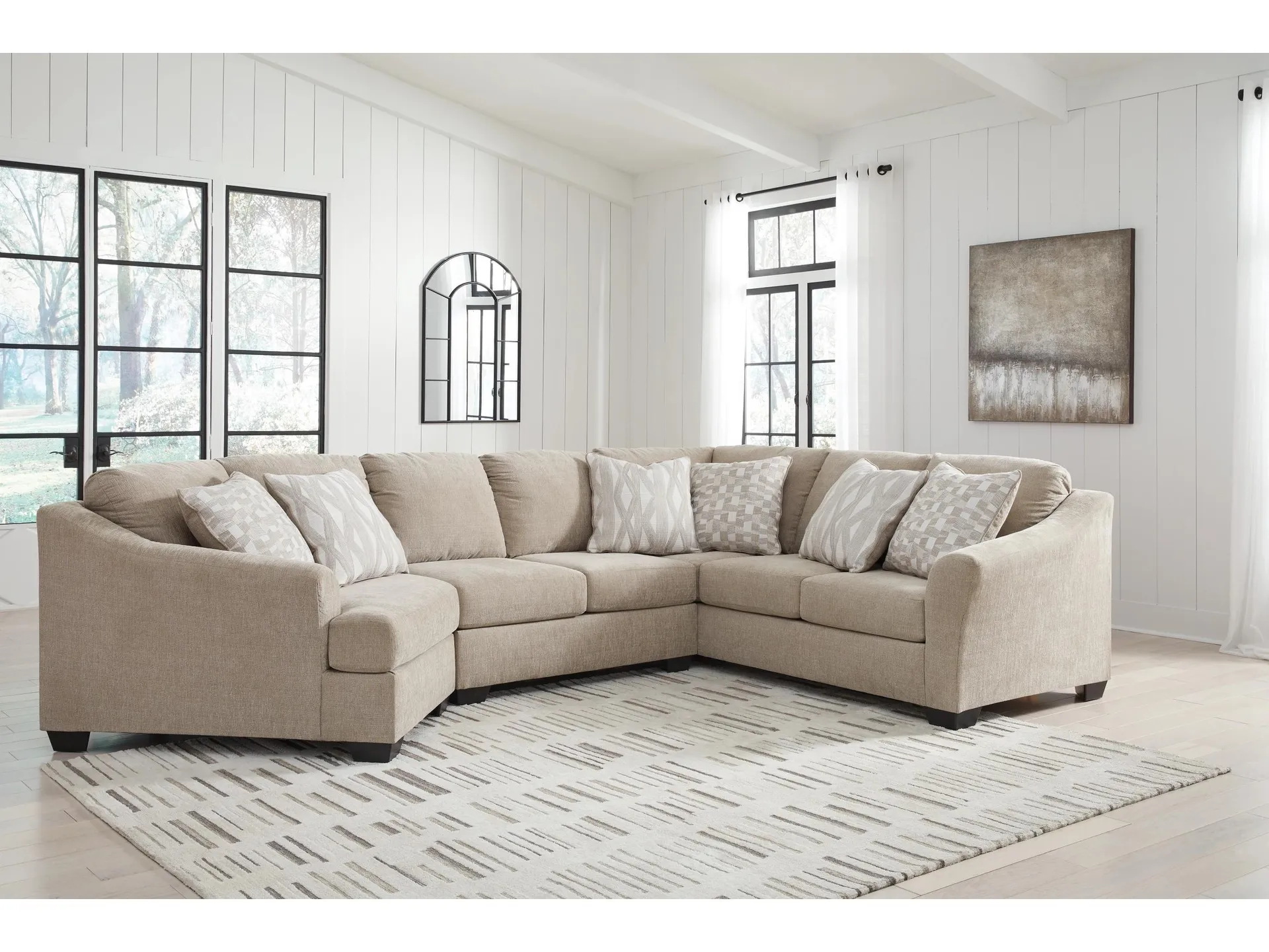 Brogan Bay 3-Piece Sectional with Cuddler