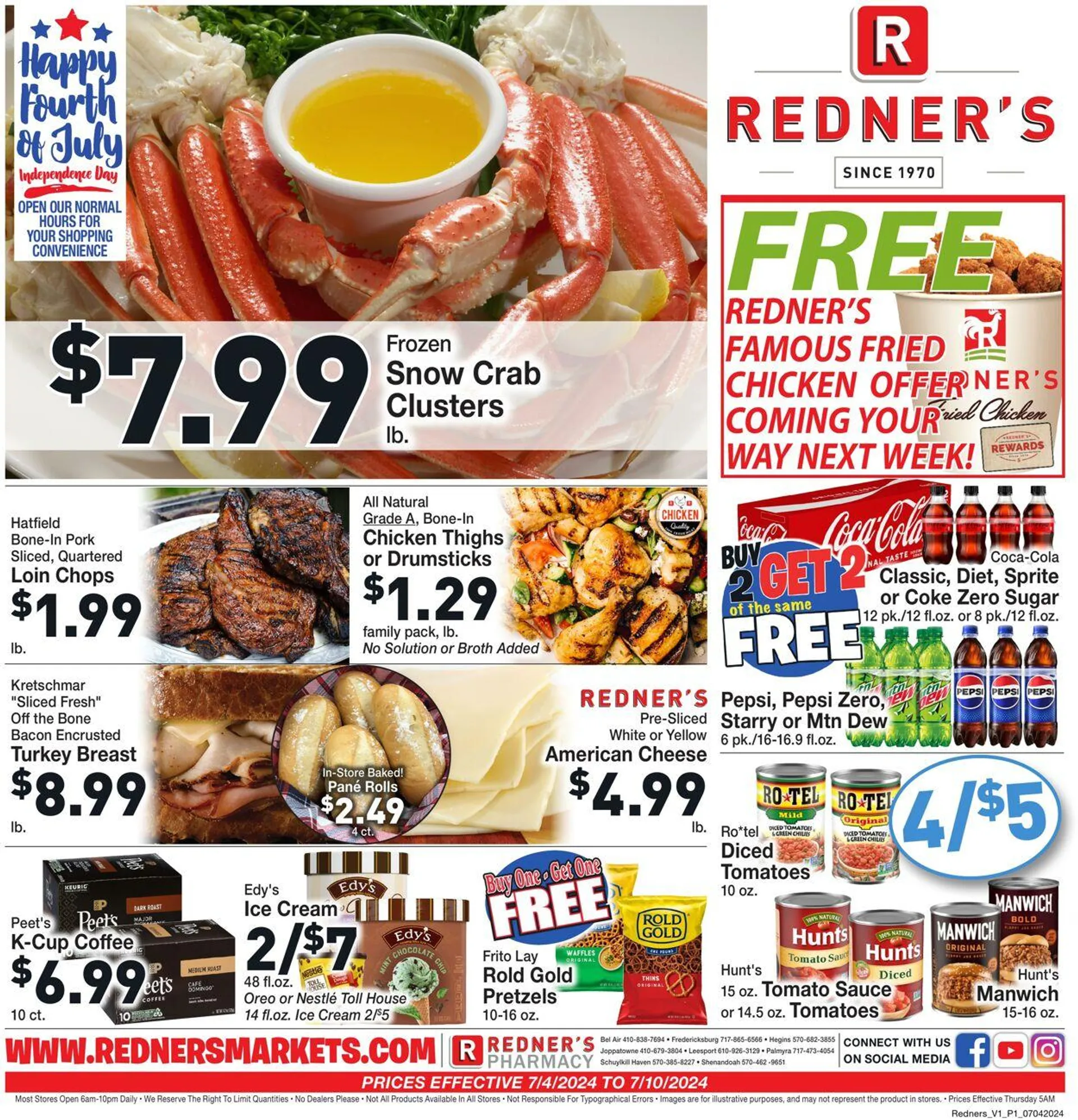 Redner’s Warehouse Market Current weekly ad - 1