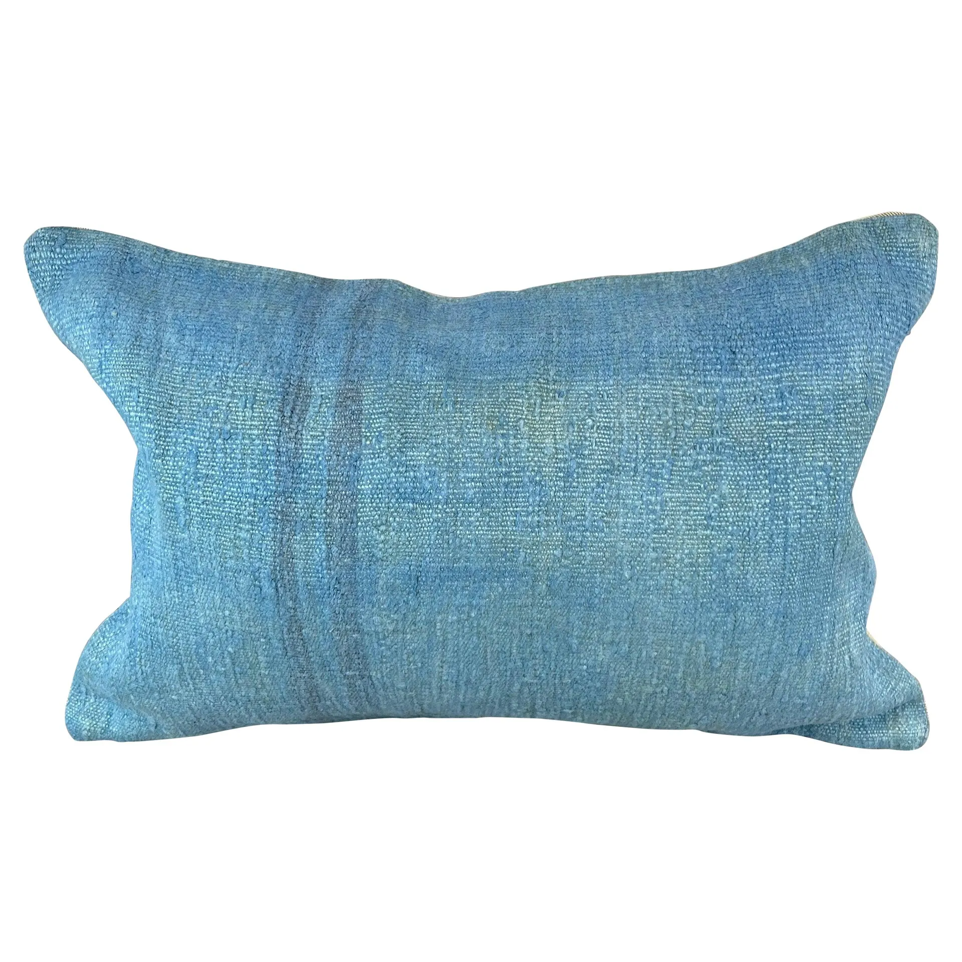 16 x 24 Hemp Pillow Turkish Cushion Natural Blue Pillow Cushion Cover #6229