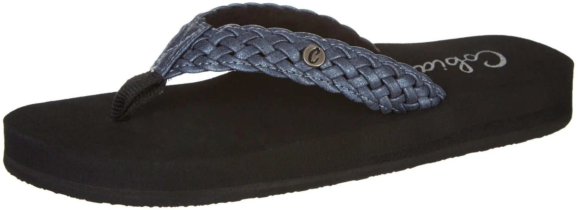 Cobian Womens Braided Bounce Flip Flops