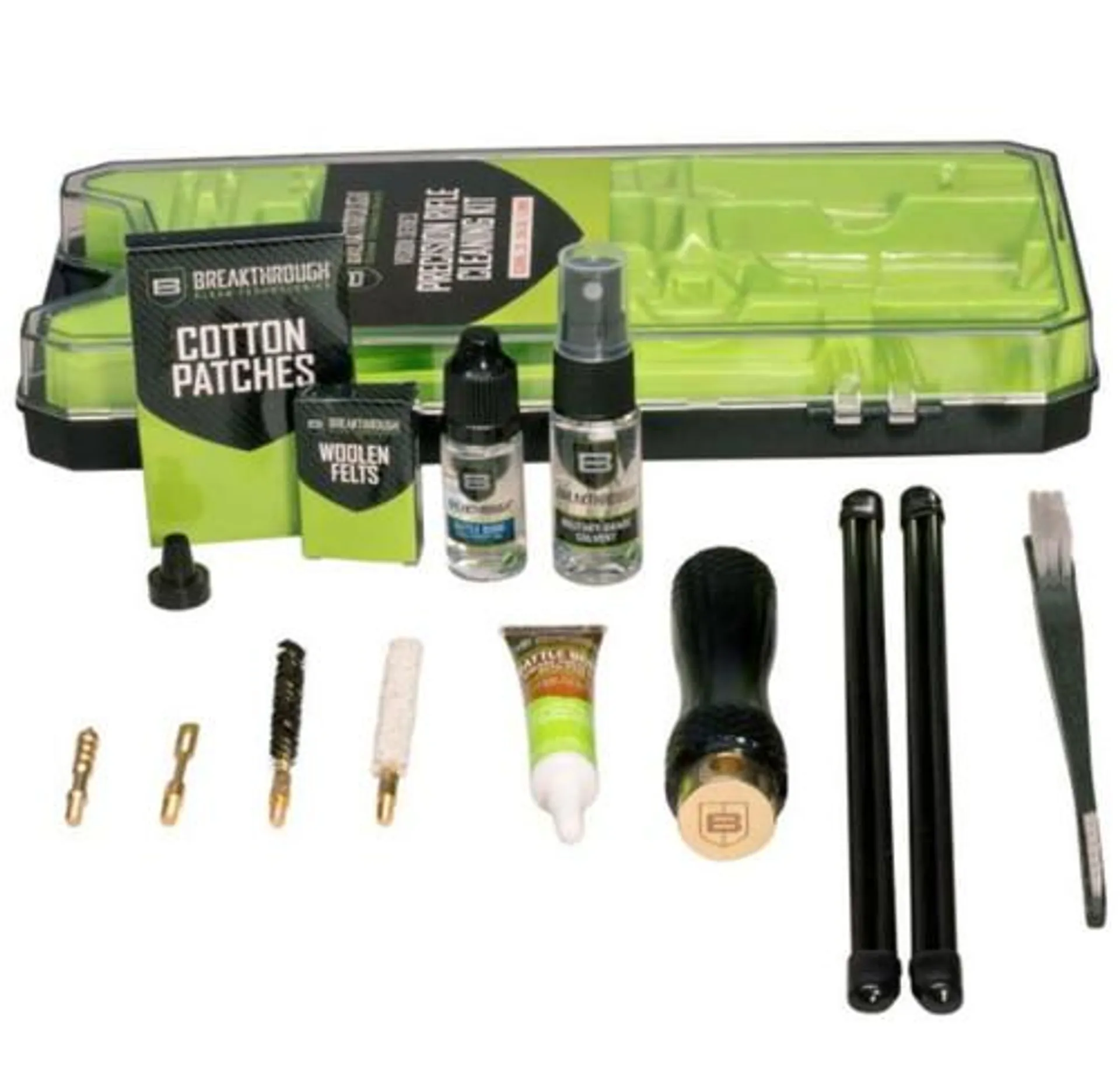 BreakThrough Clean Technologies Vision Series .25 - .264 Call - 6.5mm Cleaning Kit - 20 Gauge