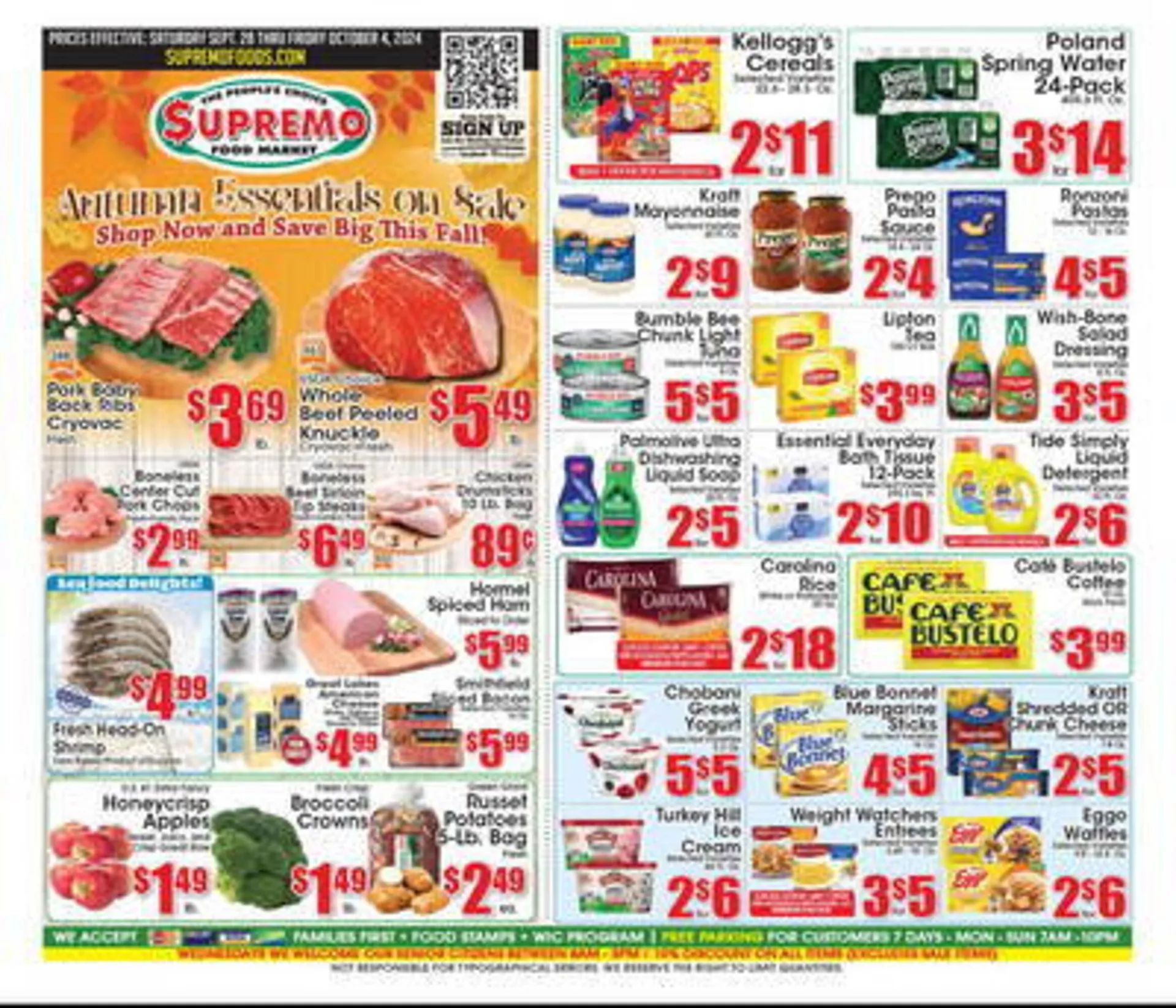 Supremo Foods Inc Weekly Ad - 1