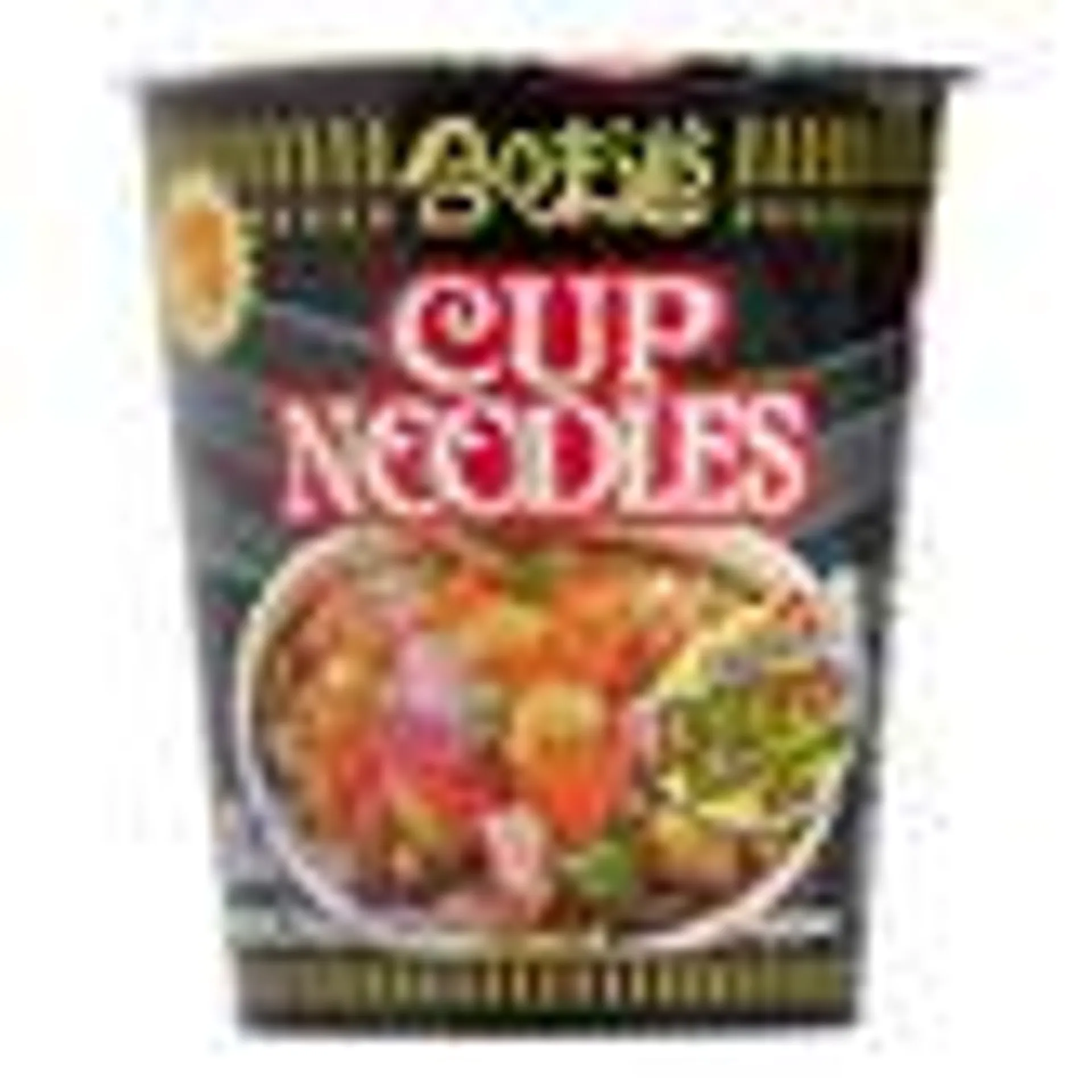 Nissin Black Pepper Crab Ramen Noodle Soup Cup Set of 2