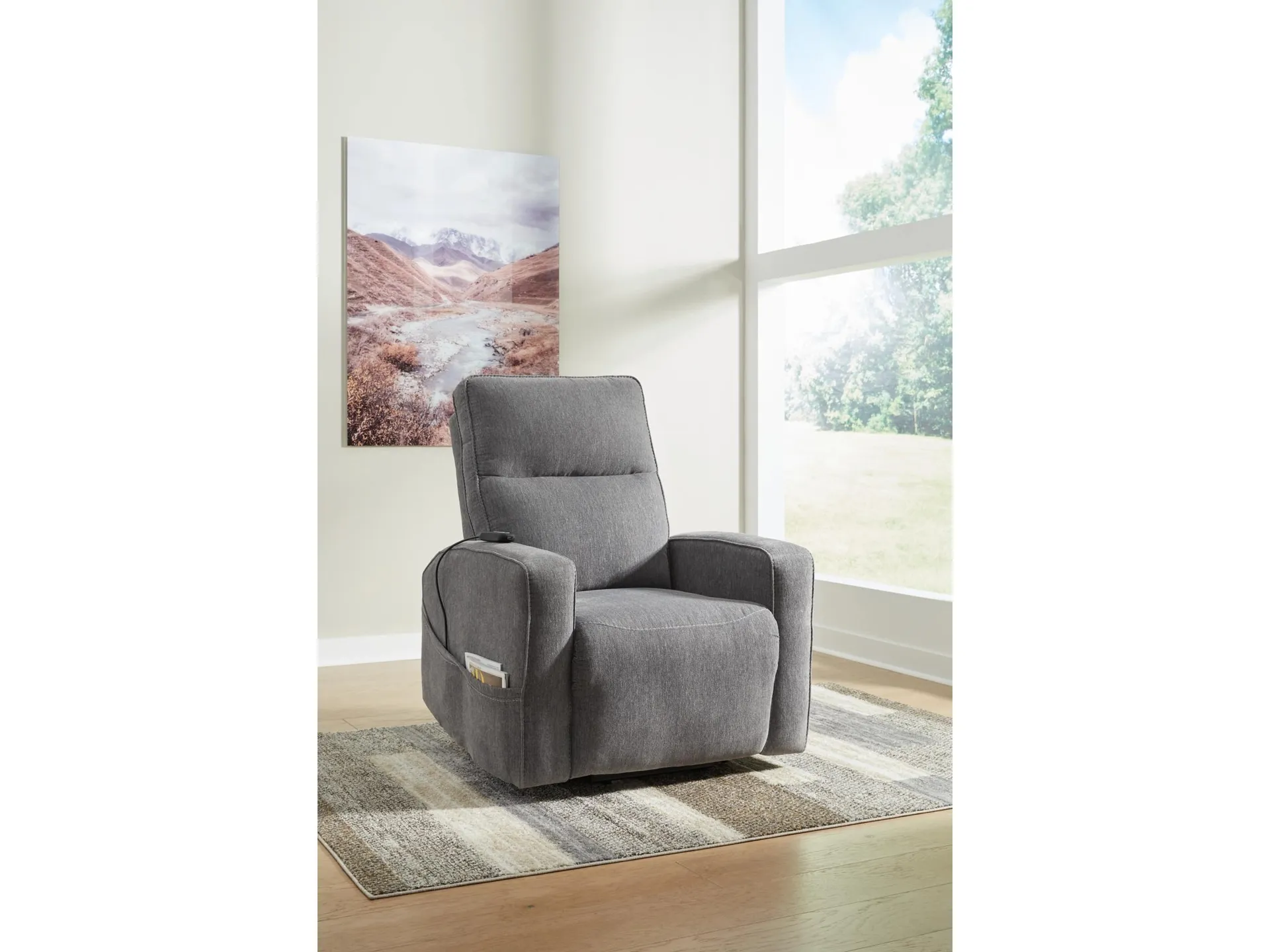 Starganza Performance Fabric Power Lift Recliner