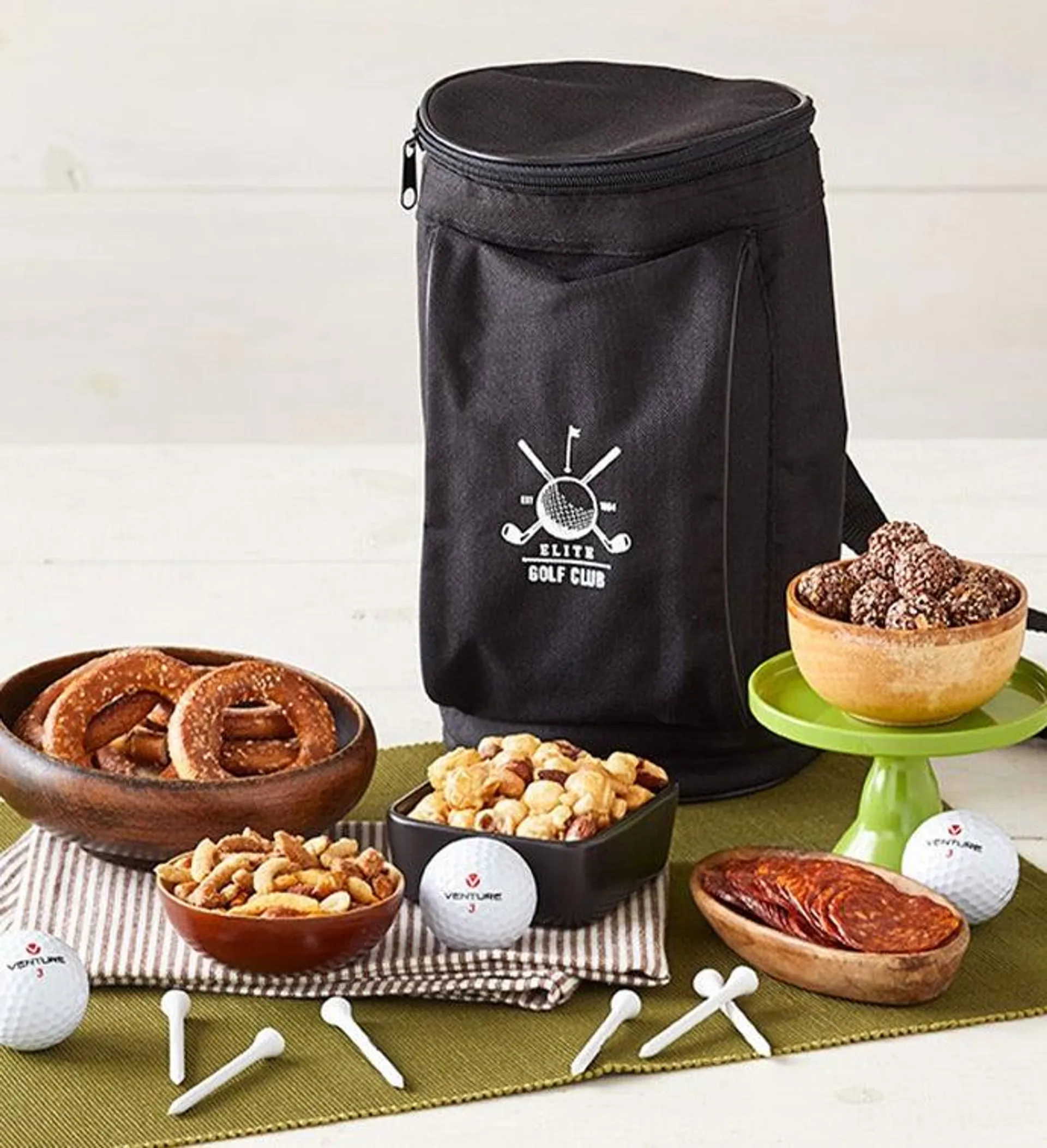 Tee Time for Dad Golf Cooler Bag with Snacks