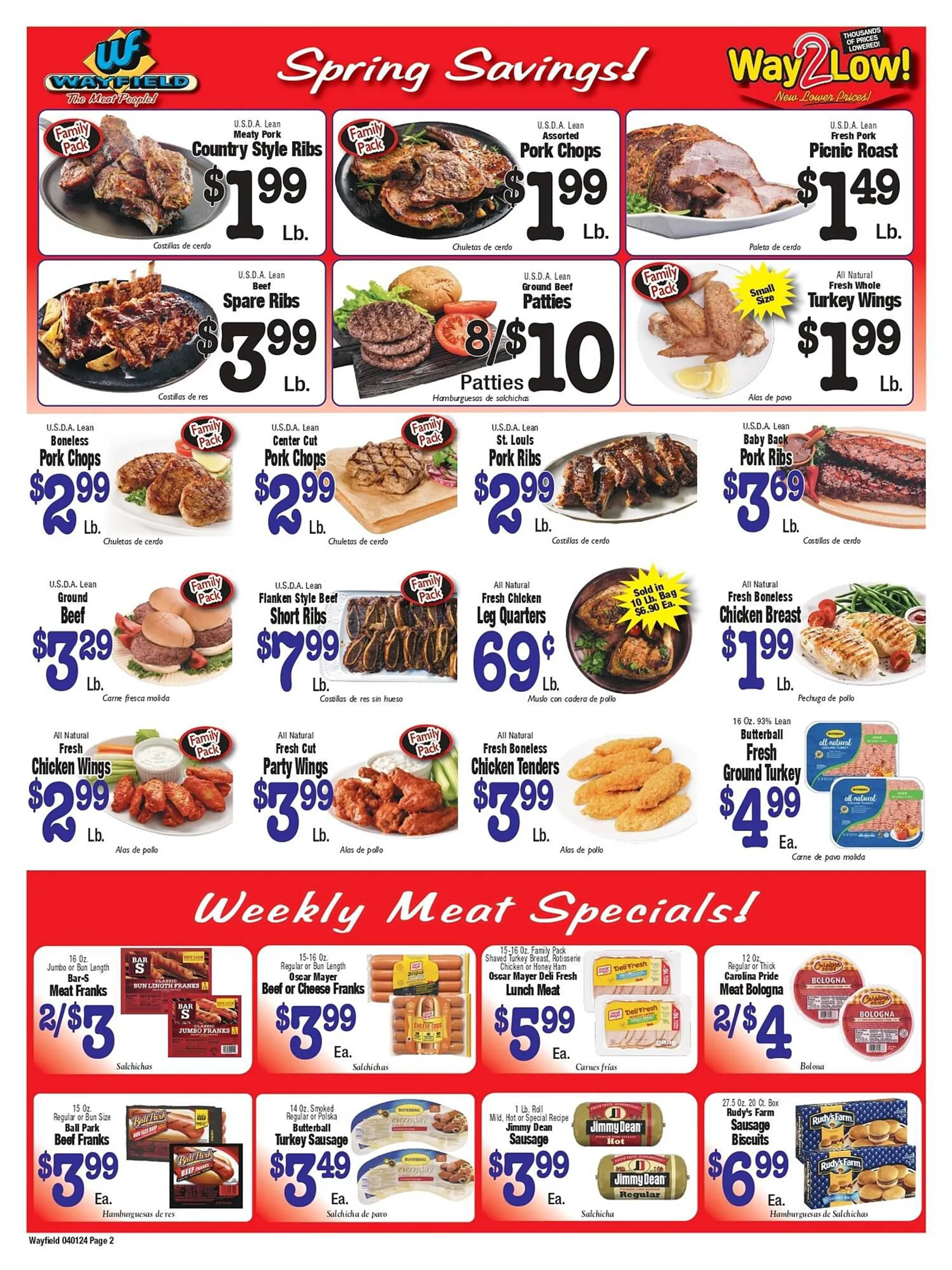 Weekly ad Wayfield Weekly Ad from April 1 to April 7 2024 - Page 2