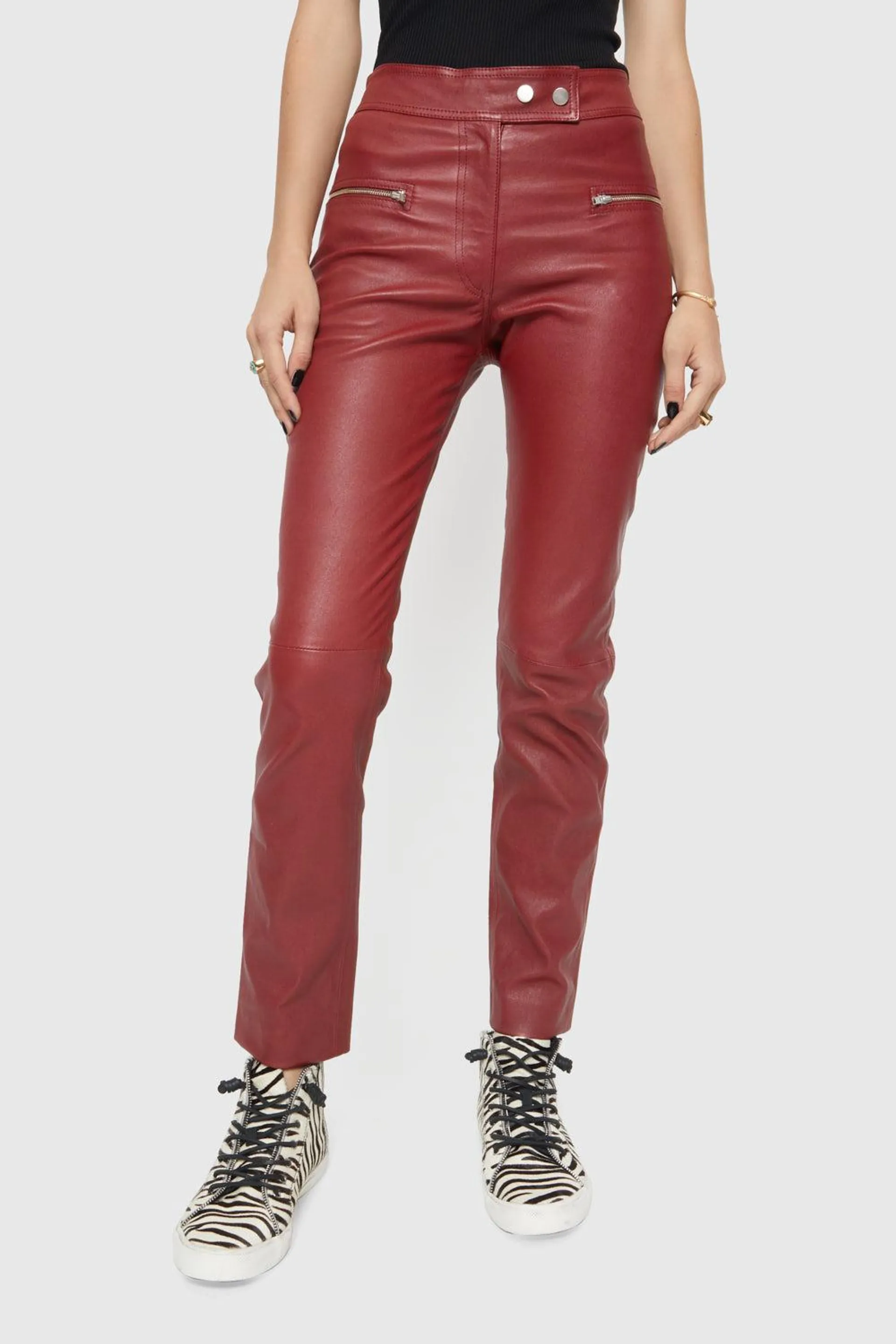 Poppy Leather Legging