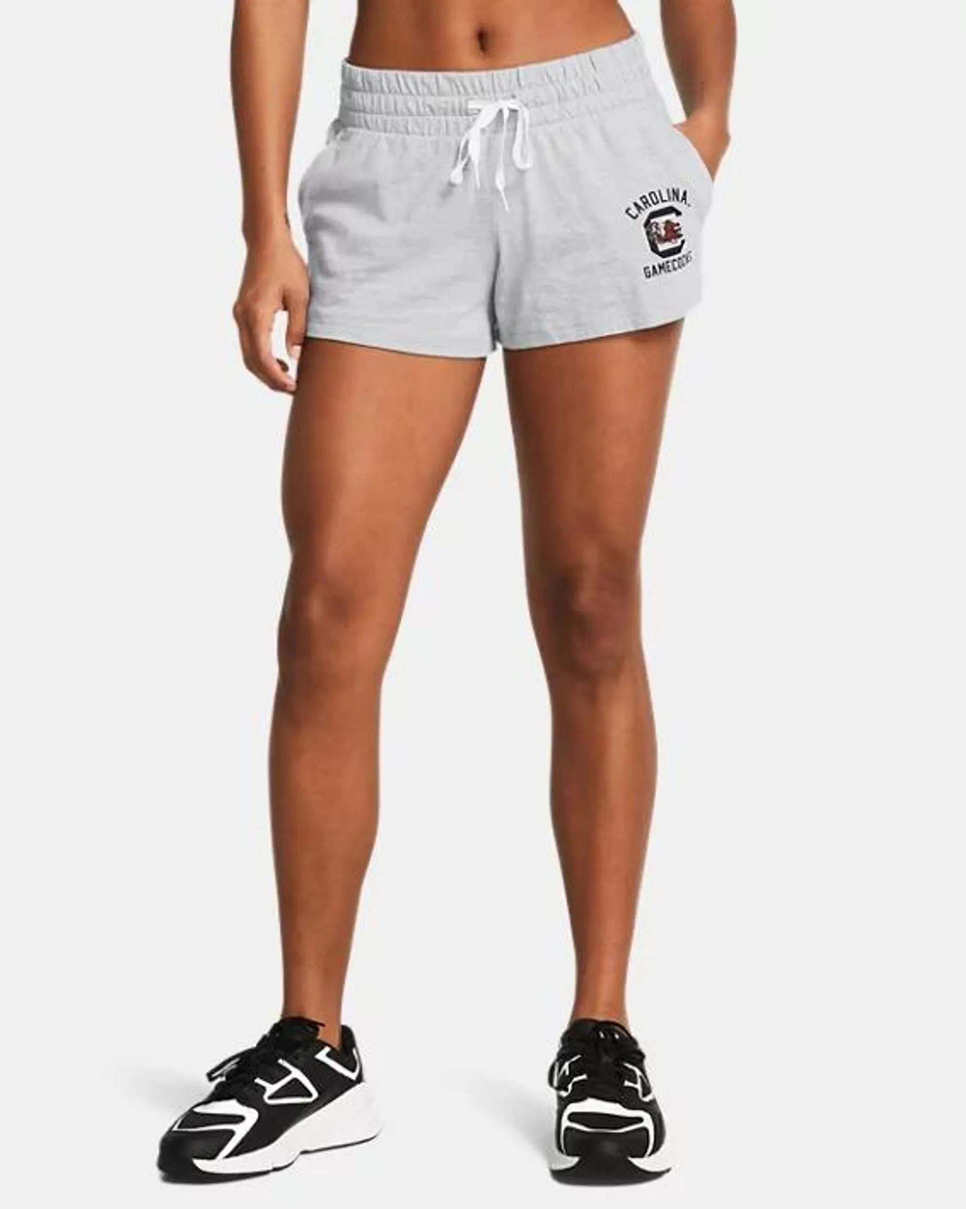 Women's UA Performance Cotton Collegiate Shorts