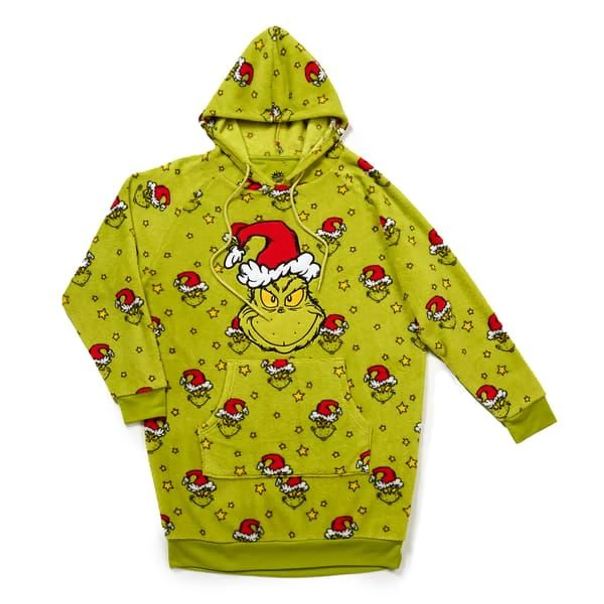 Womens Holiday Traditions Grinch Hoodie w/Socks