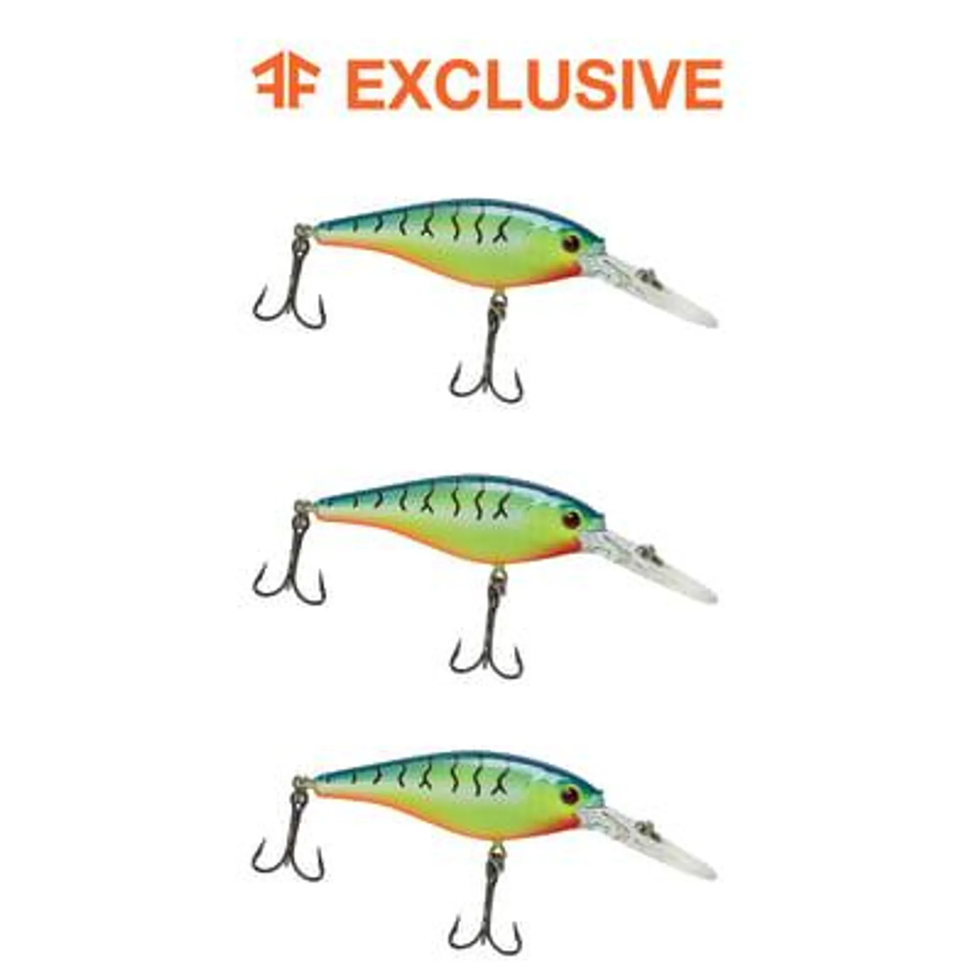 Berkley Flicker Shad - Steel Tiger - 3 Pk.