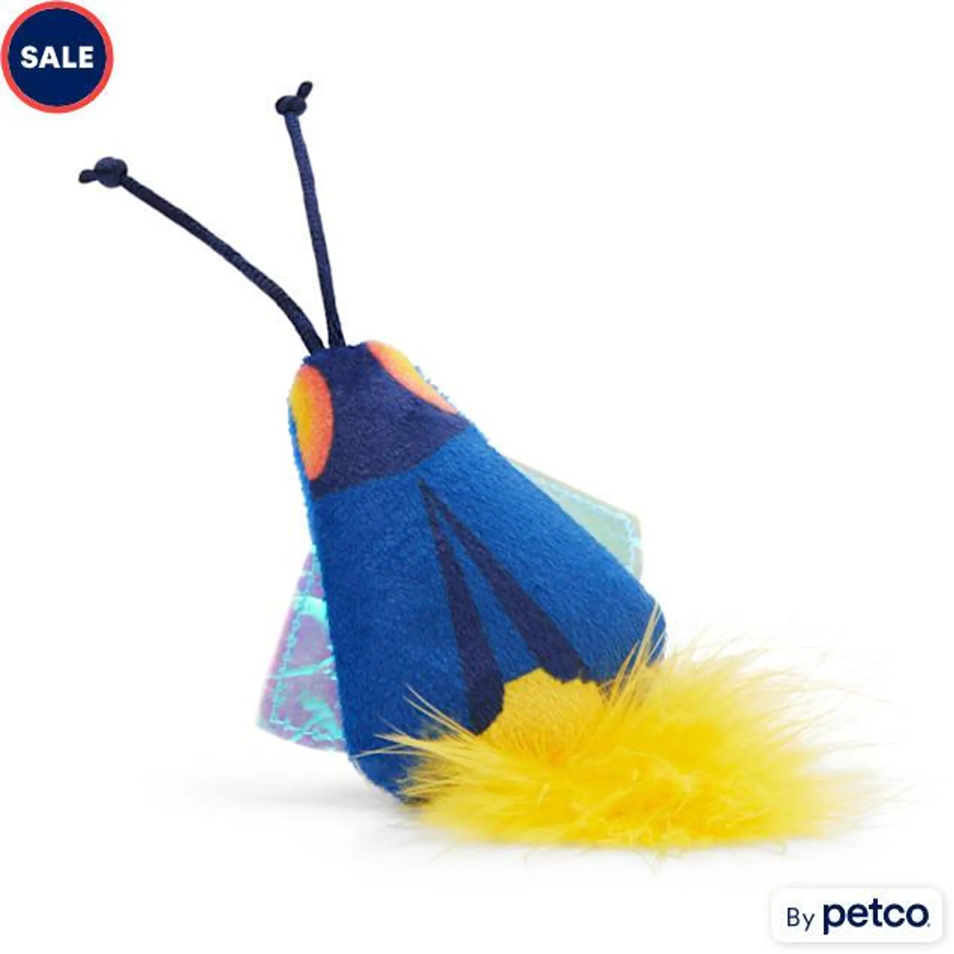 Leaps & Bounds Feathered Insect Cat Toy, X-Small