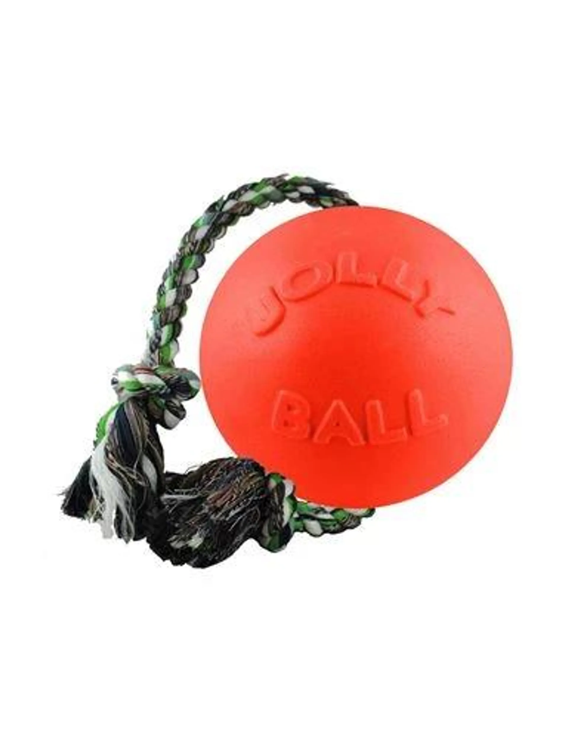 Jolly Pets Romp N Roll Orange, 6 Inches