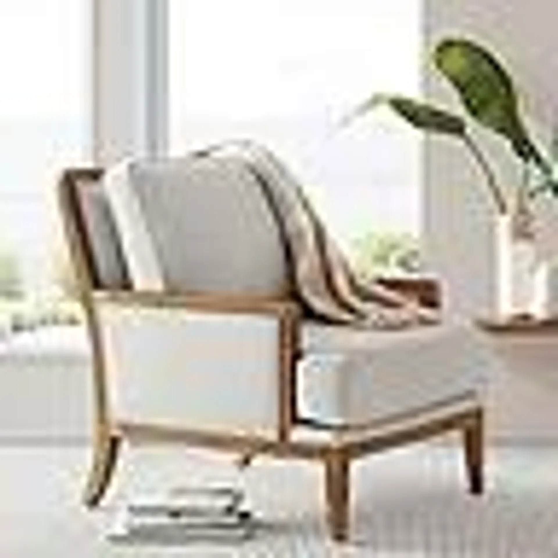 Member's Mark Savannah Wood Trim Accent Chair