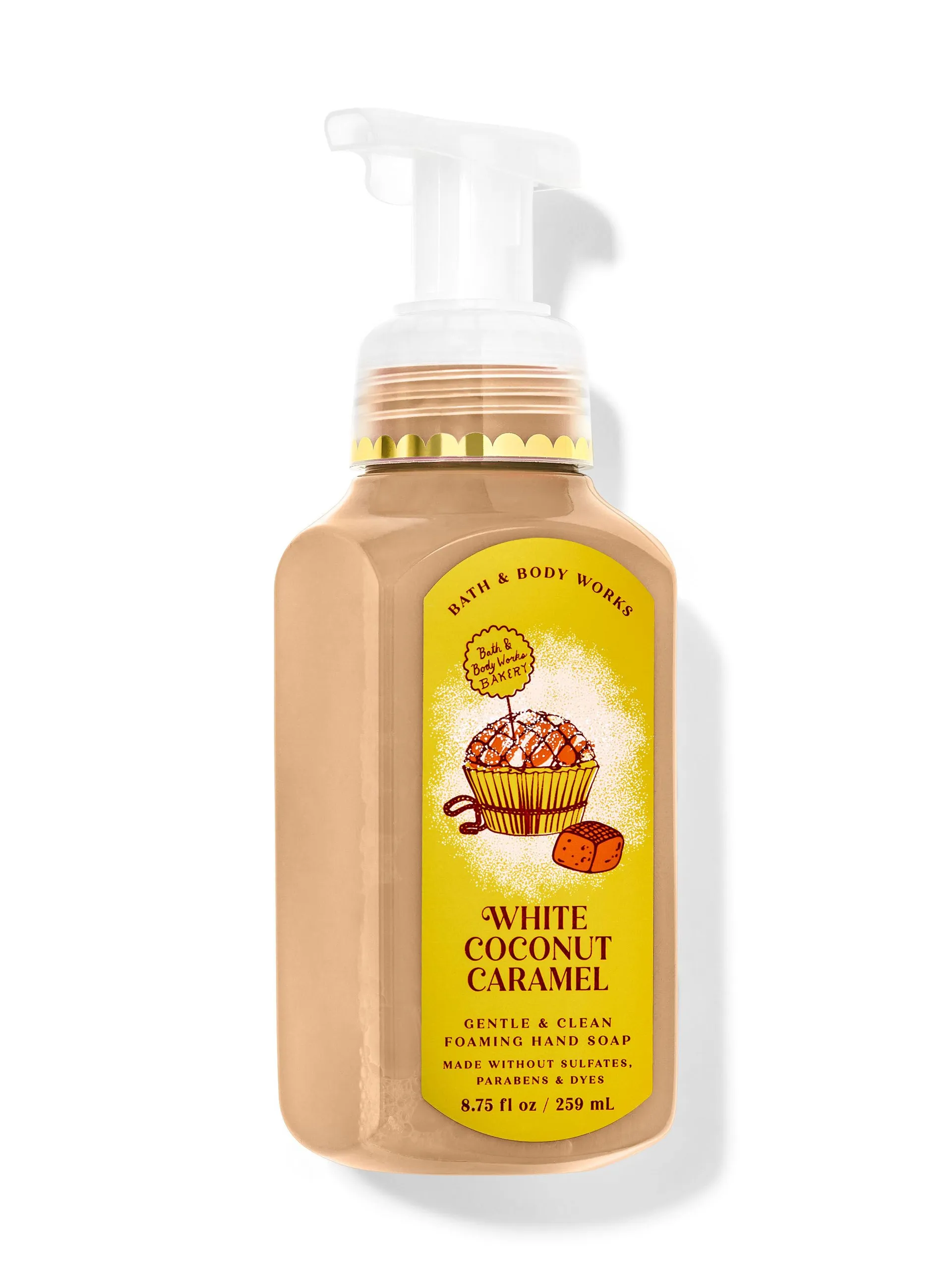 White Coconut Caramel Gentle & Clean Foaming Hand Soap