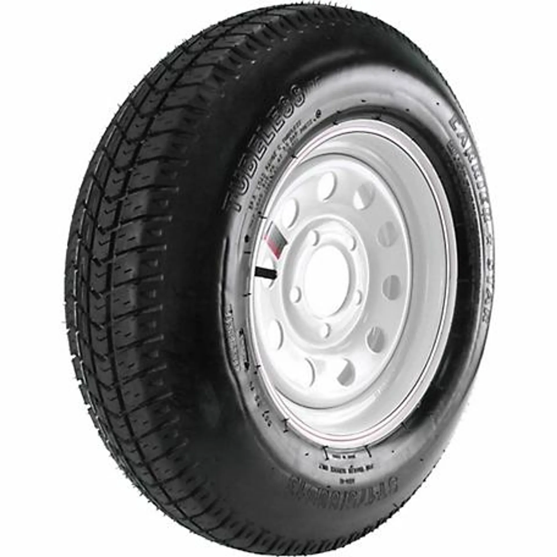 Kenda 175/80D-13 Carrier Star Trailer Tire and 5-Hole Mod Wheel