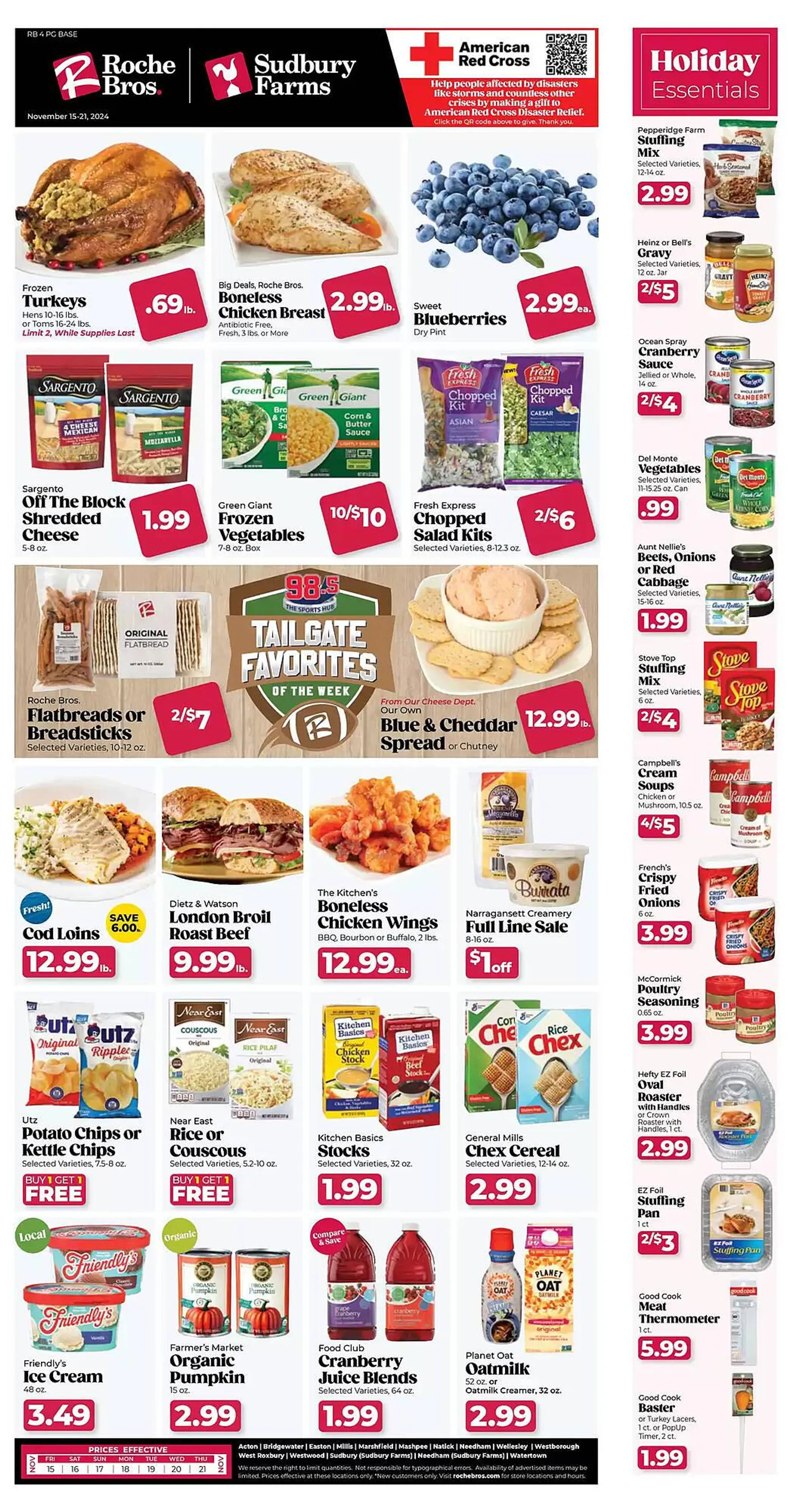 Roche Bros Weekly Ad - 1