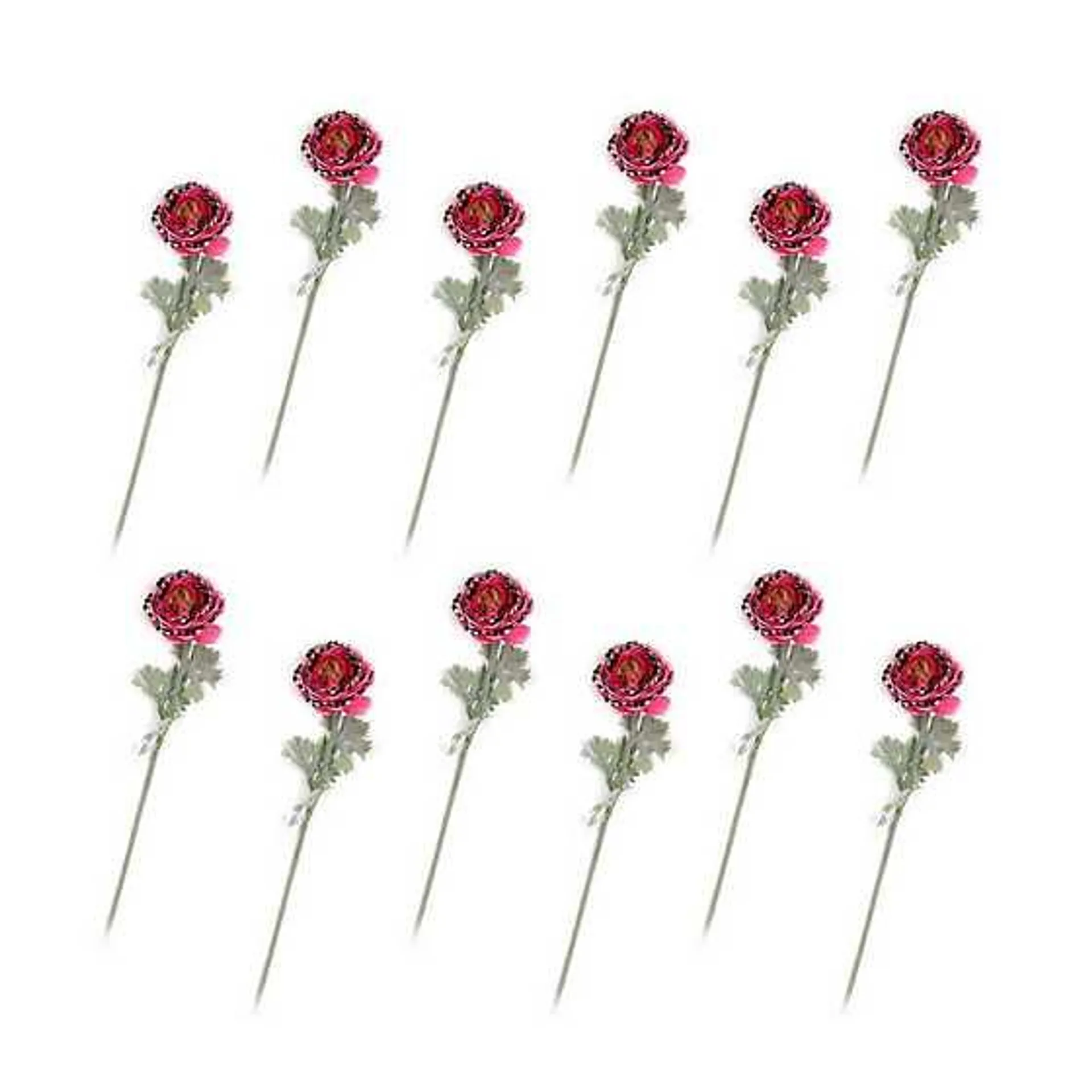 Ranunculus Bouquet - Pink - Set of 12
