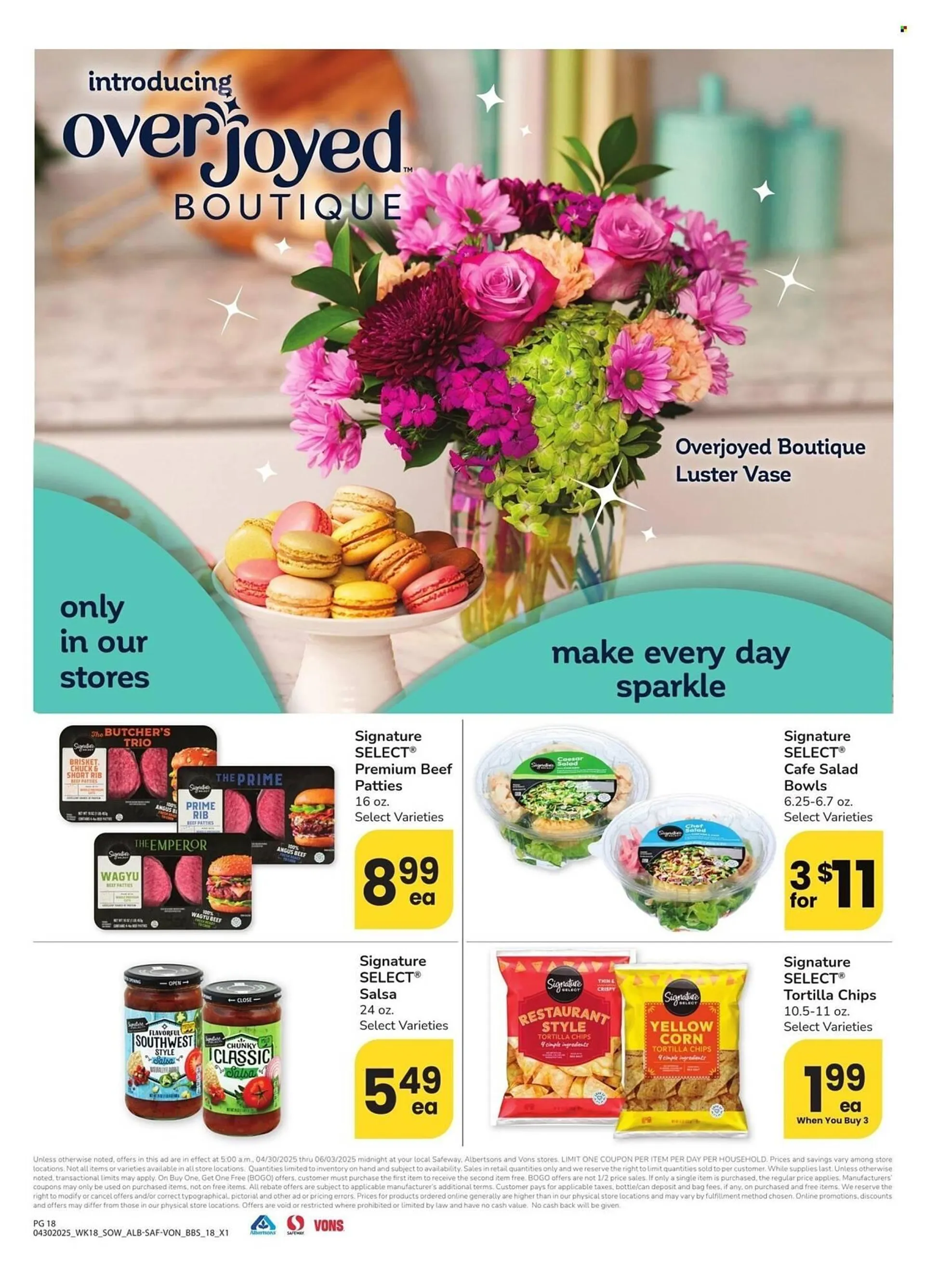 Weekly ad Albertsons Weekly Ad from April 30 to June 3 2025 - Page 18