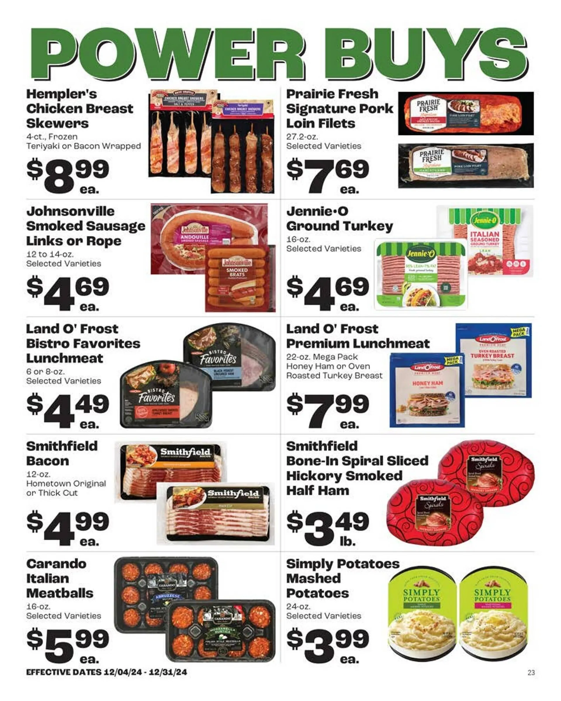 Weekly ad Rosauers Weekly Ad from December 11 to December 31 2024 - Page 23