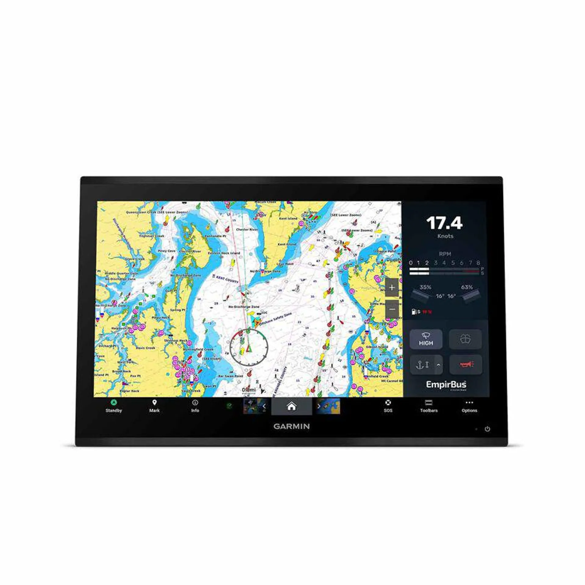 GPSMAP® 9224 Multifunction Display with Navionics+ Charts