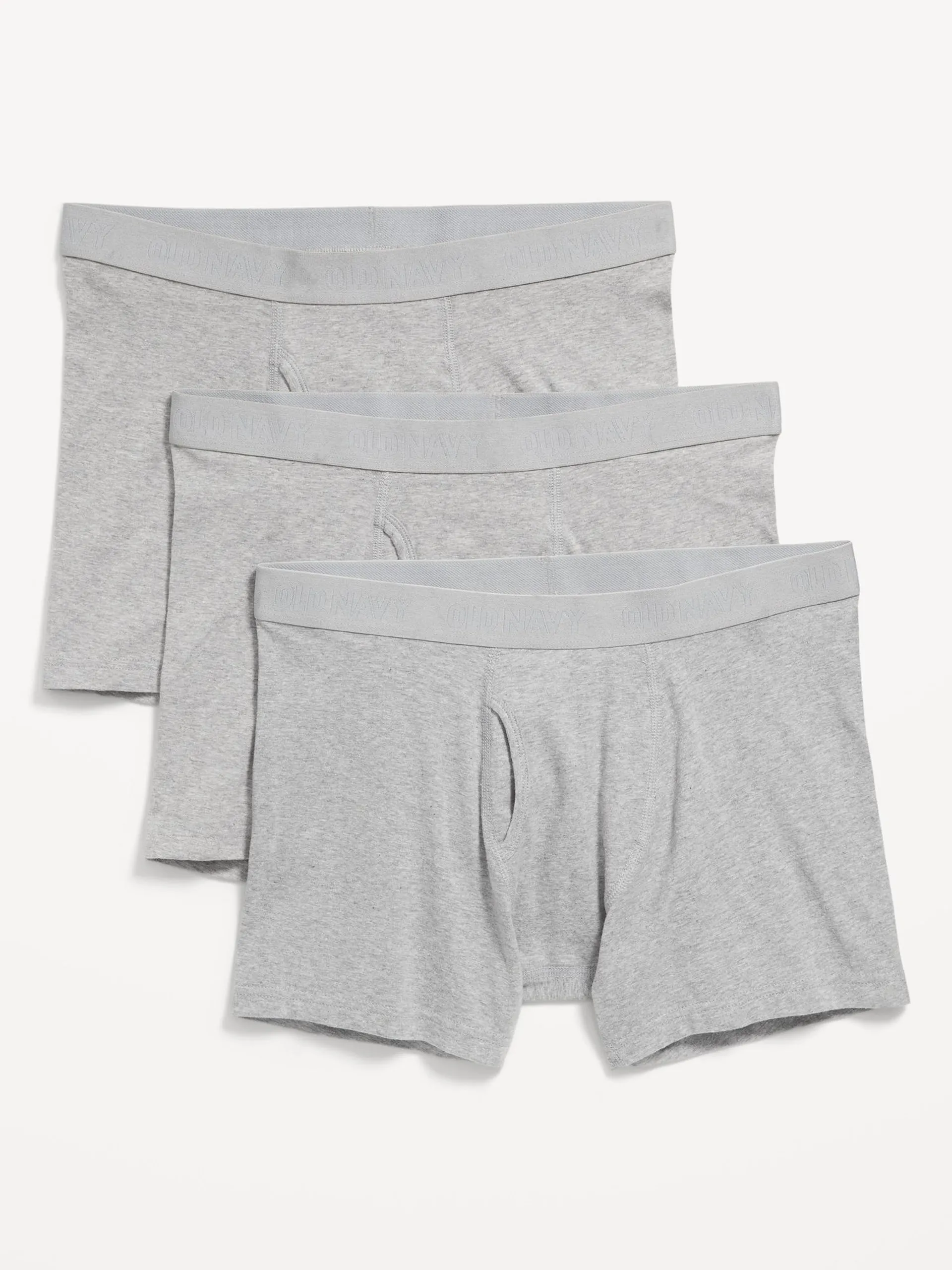 3-Pack Boxer Briefs -- 4.5-inch inseam